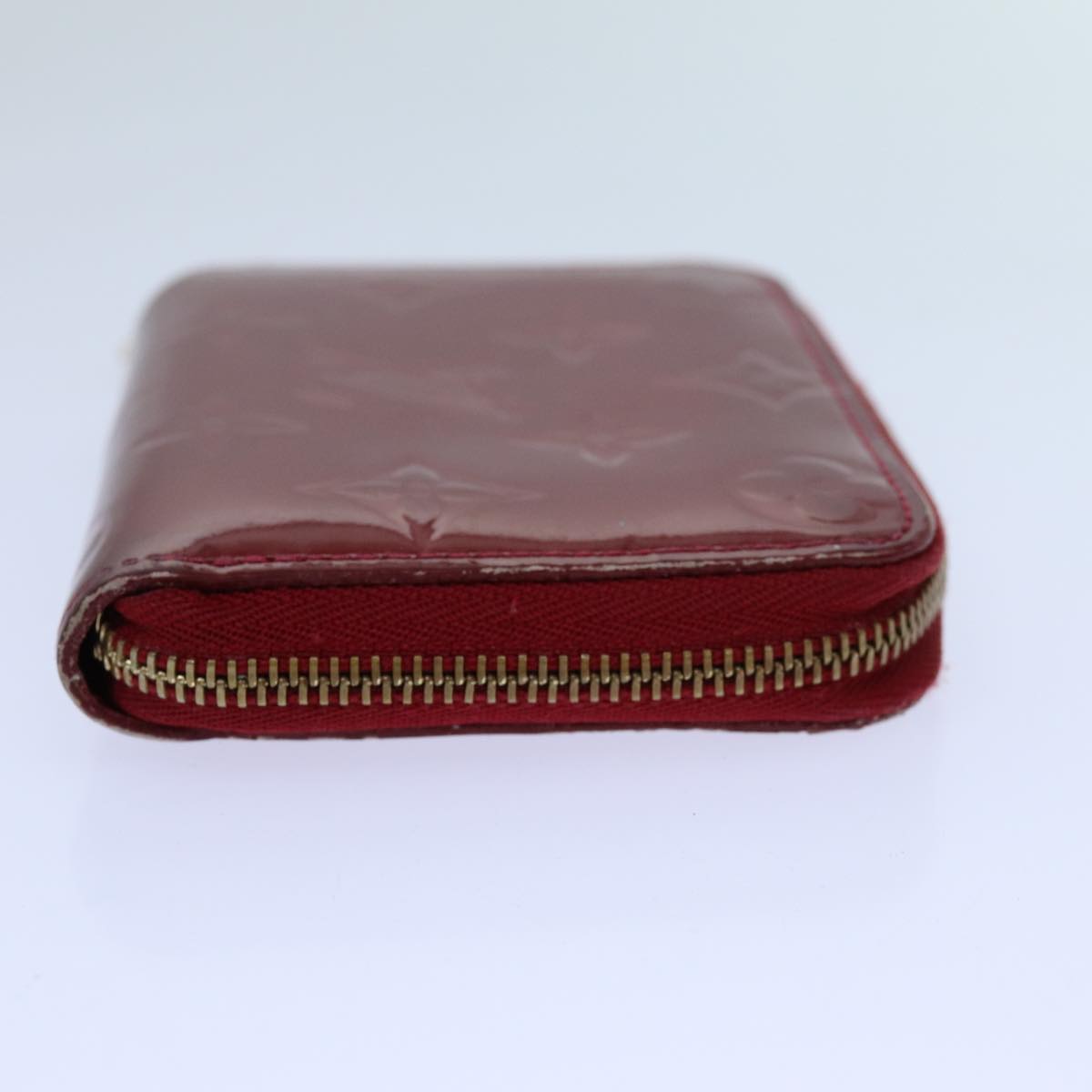 LOUIS VUITTON Vernis Zippy Coin Purse Wallet Pomme D'amour M93608 yk11988