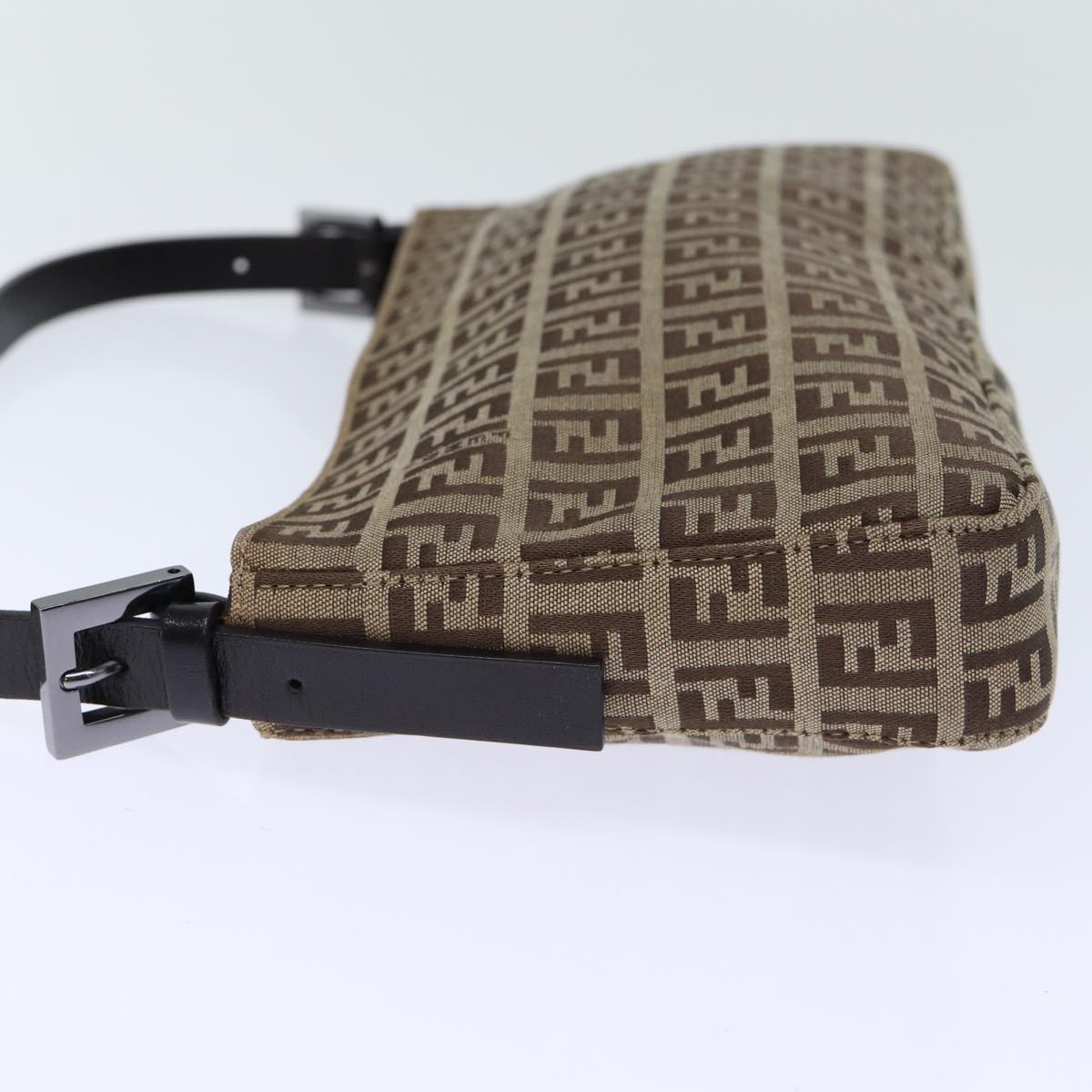 FENDI Zucchino Canvas Hand Bag Beige yk12057