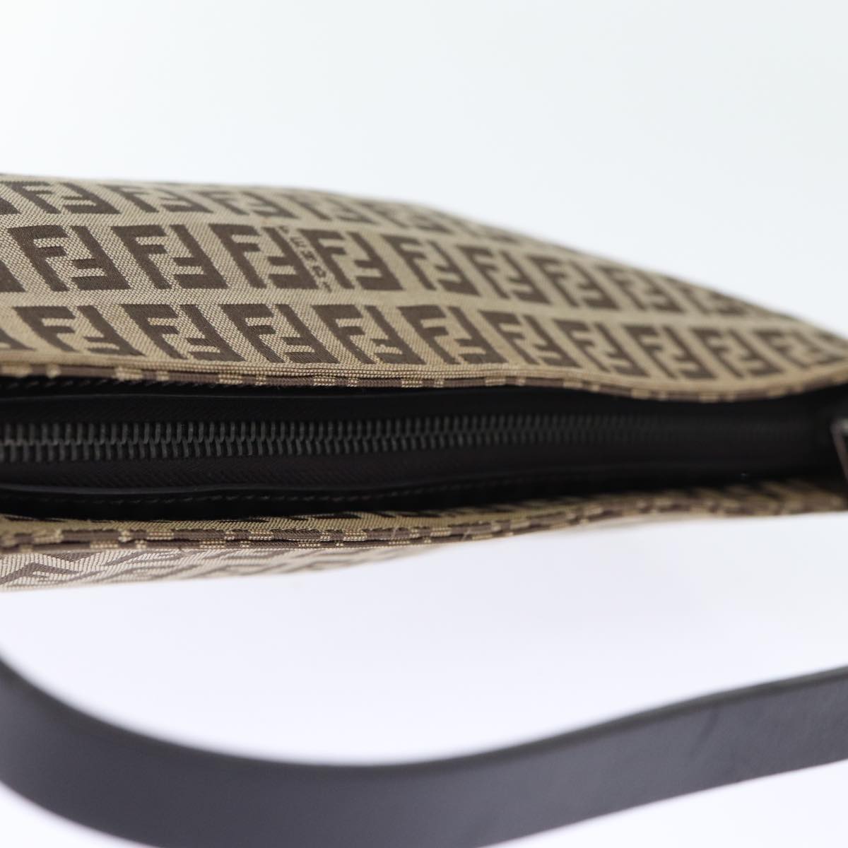FENDI Zucchino Canvas Hand Bag Beige yk12057