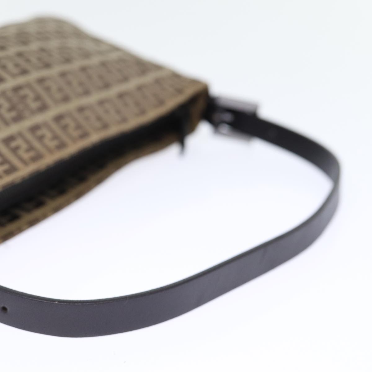 FENDI Zucchino Canvas Hand Bag Beige yk12057