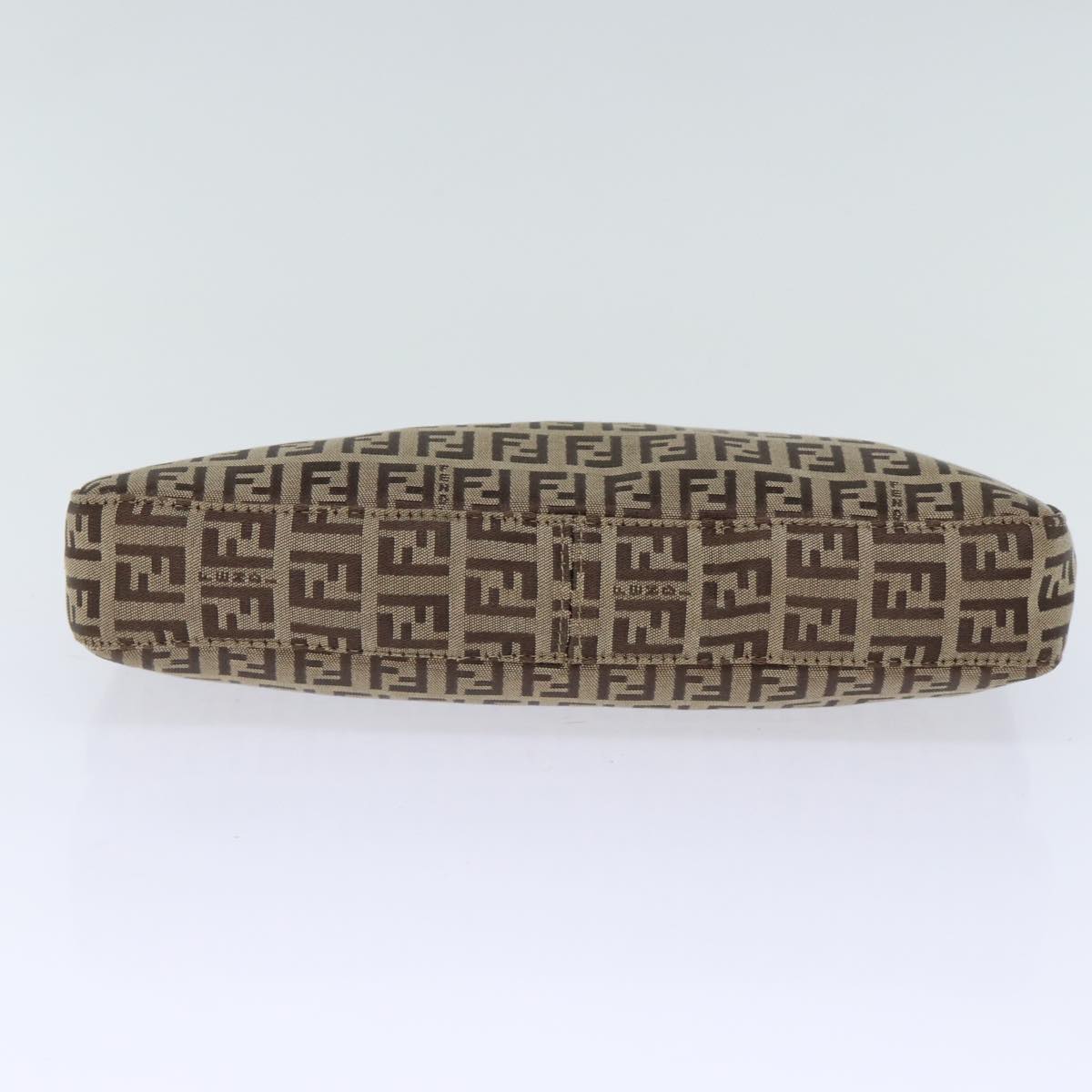 FENDI Zucchino Canvas Hand Bag Beige yk12057