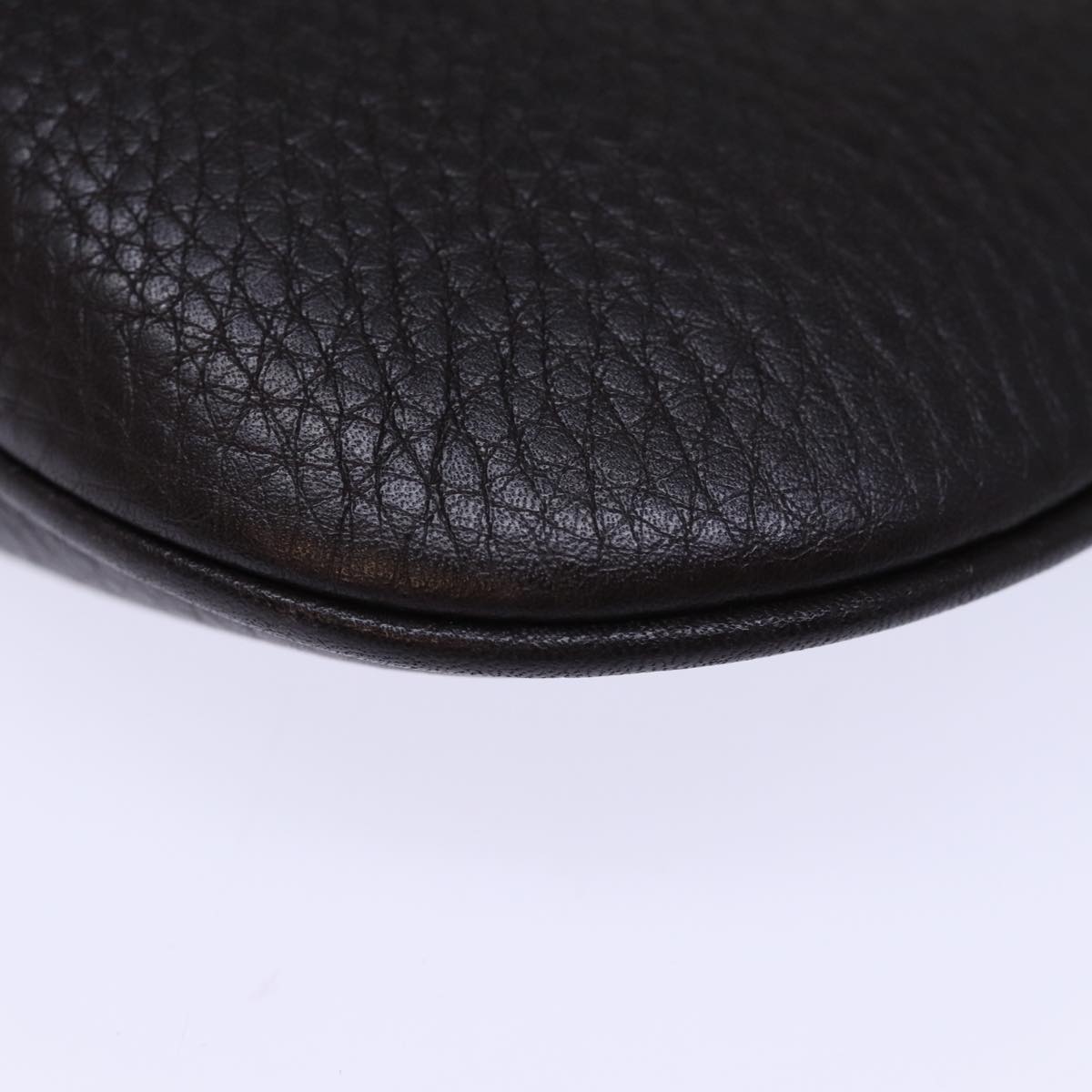 GUCCI Pouch Leather Brown 252041 yk12312