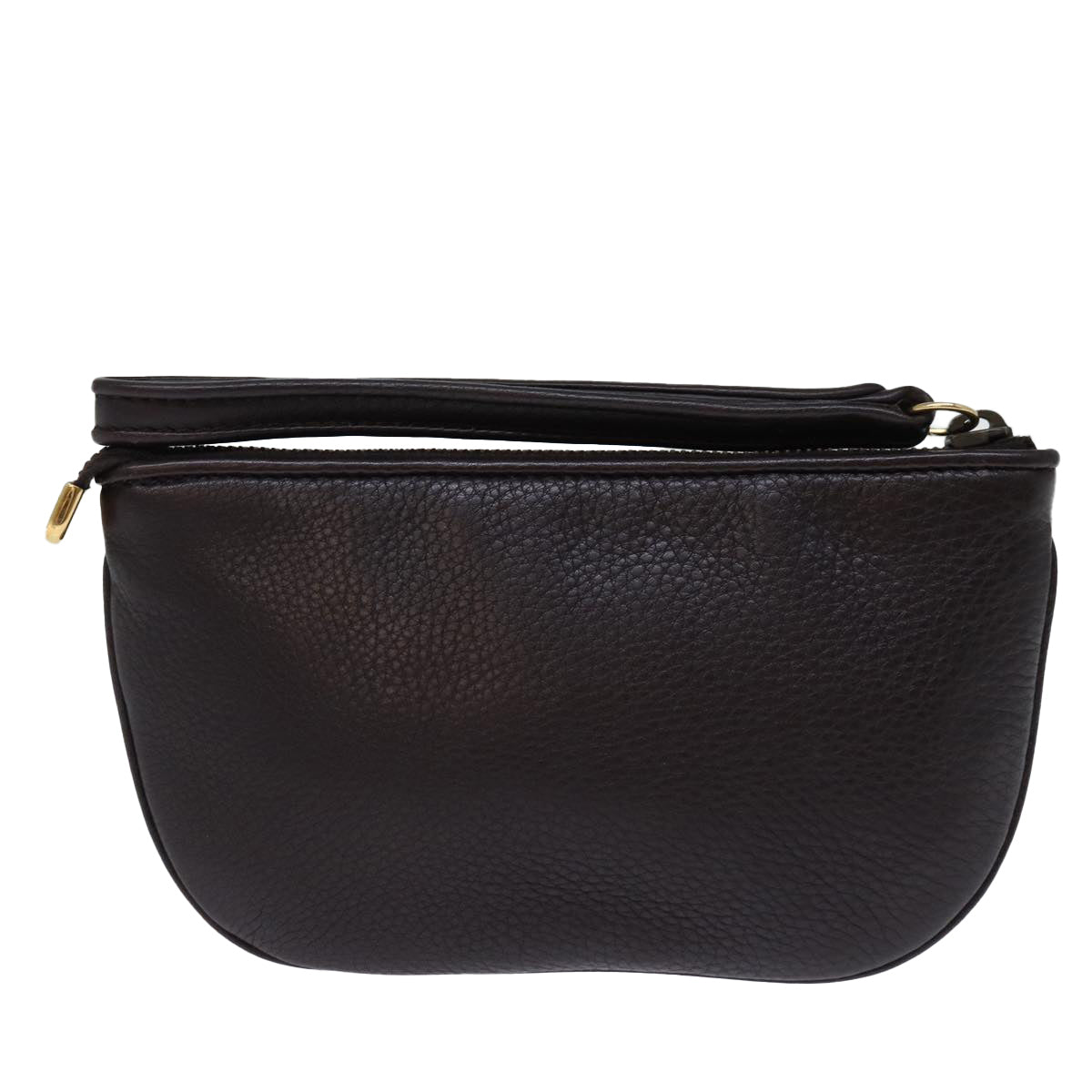 GUCCI Pouch Leather Brown 252041 yk12312