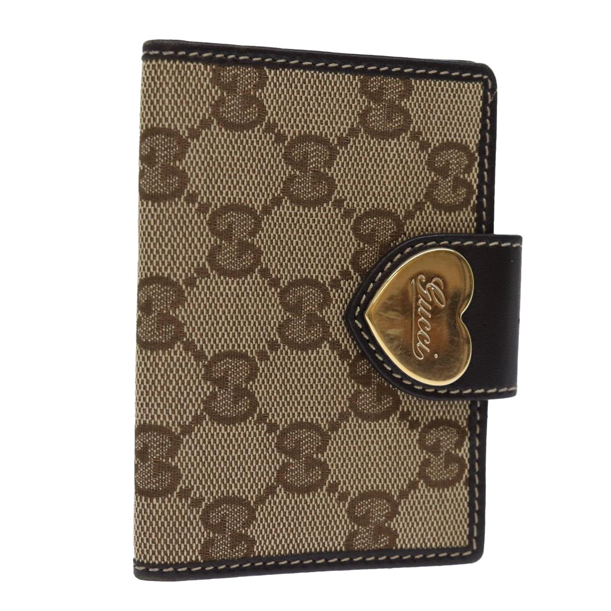 GUCCI GG Canvas Pass Case Beige 224261 yk12334