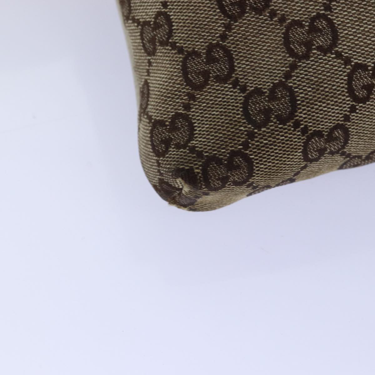 GUCCI GG Canvas Body Bag Beige 146304 yk12616