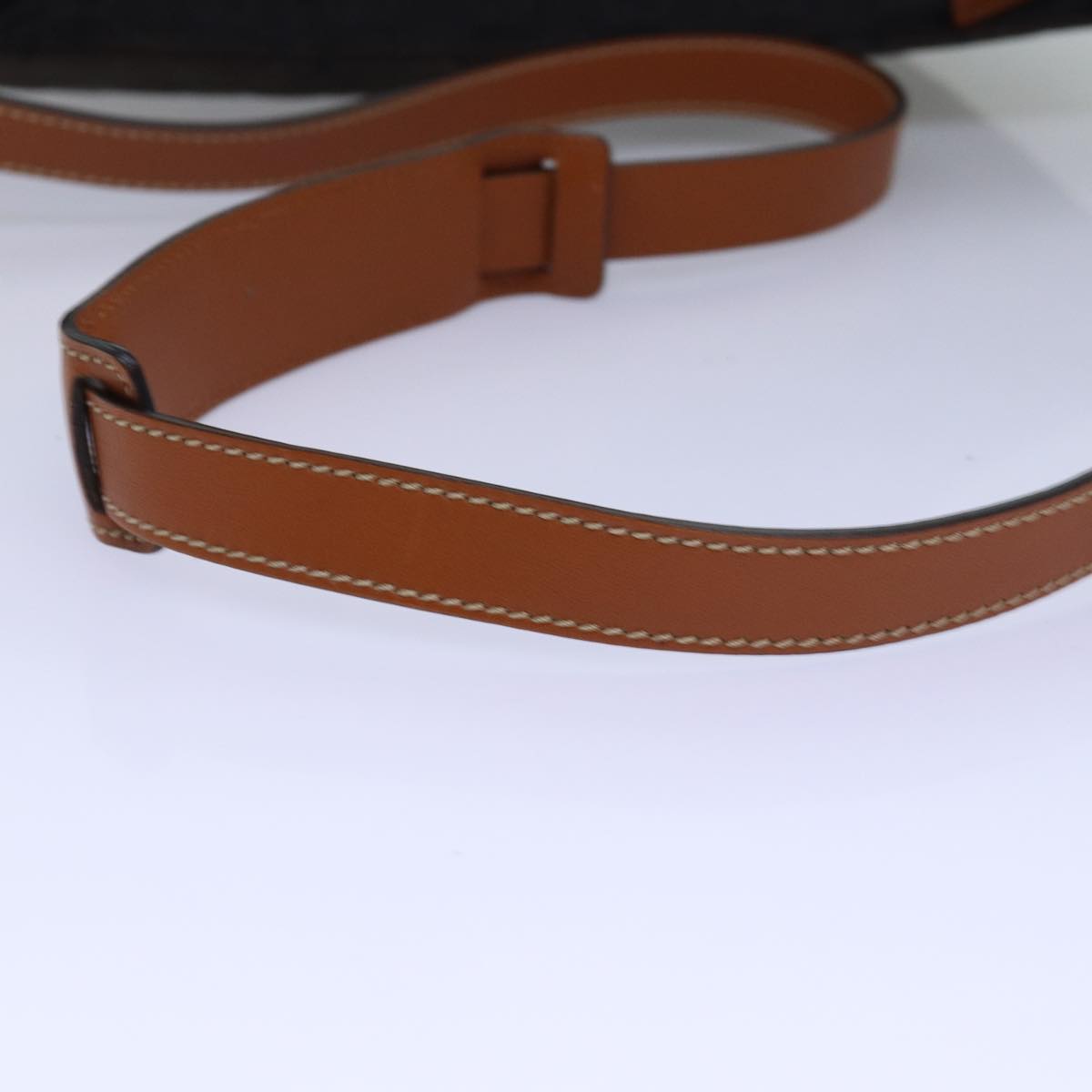 GUCCI GG Canvas Shoulder Bag Nylon Brown 308840 yk12840