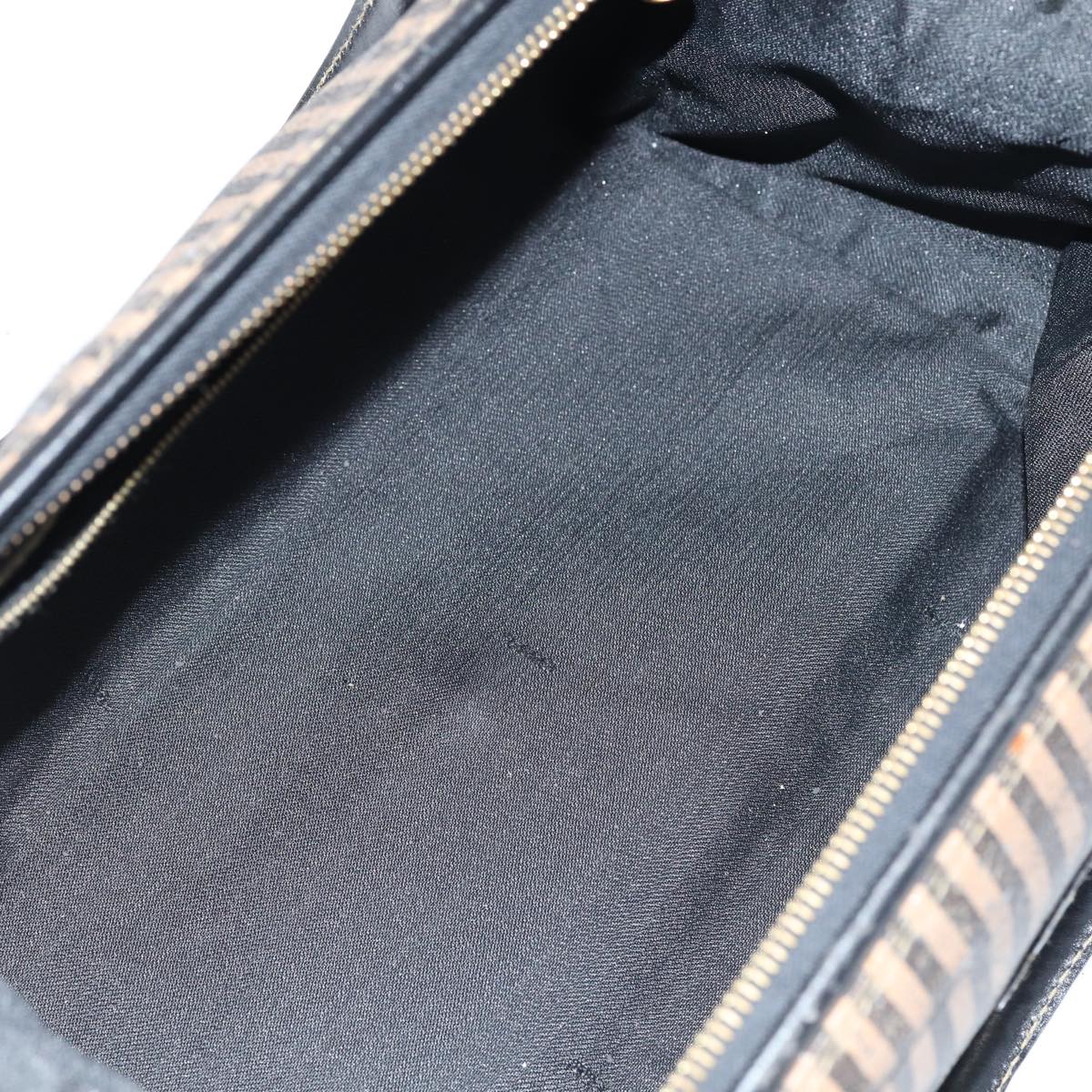 FENDI Zucca Canvas Shoulder Bag 3Set Black Brown yk12908