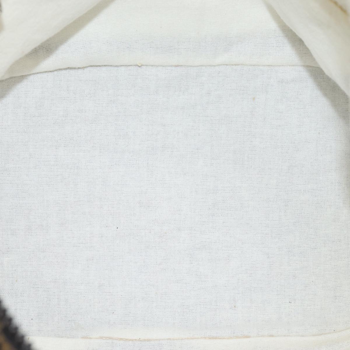 FENDI Zucca Canvas Hand Bag Black Brown yk12930