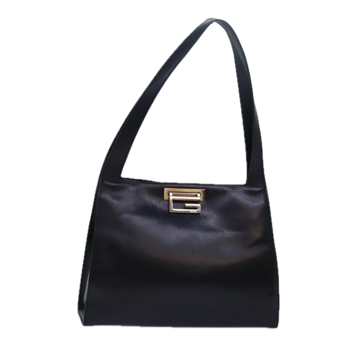 GUCCI Shoulder Bag Leather Black 001 3038 yk13061