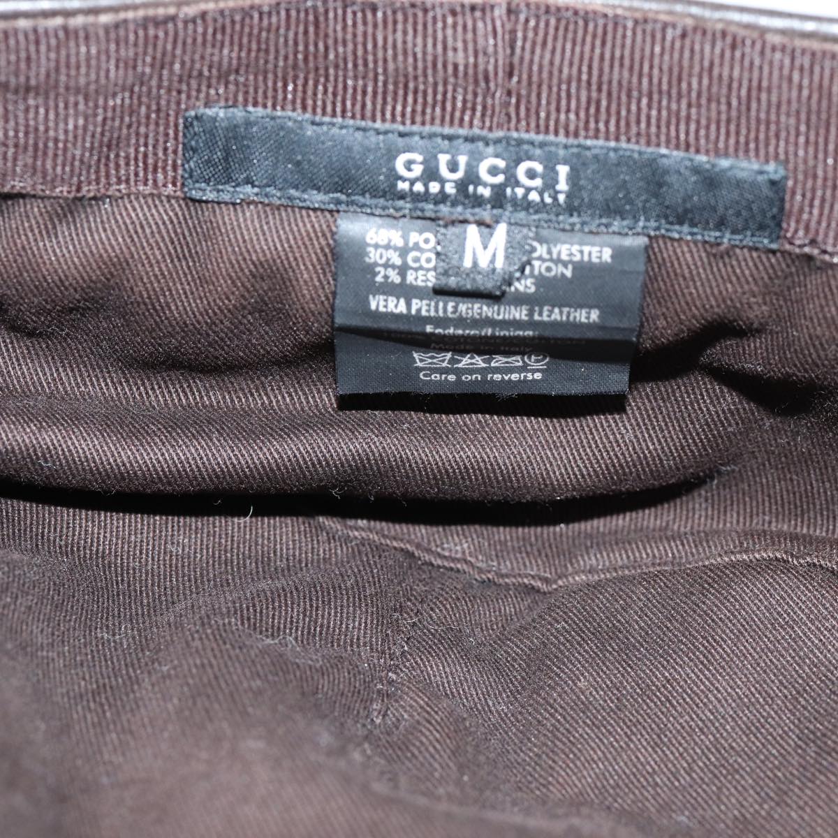 GUCCI GG Canvas Hunting Cap Hat M Beige yk13069