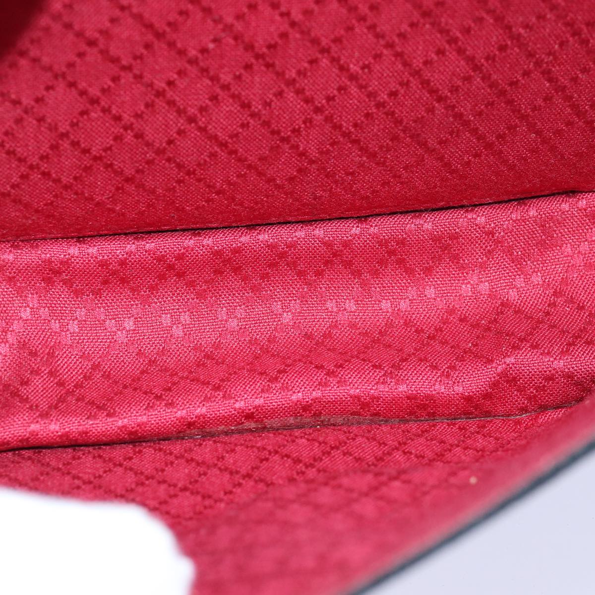 GUCCI GG Canvas Web Sherry Line Shoulder Bag Black Red Green yk13149