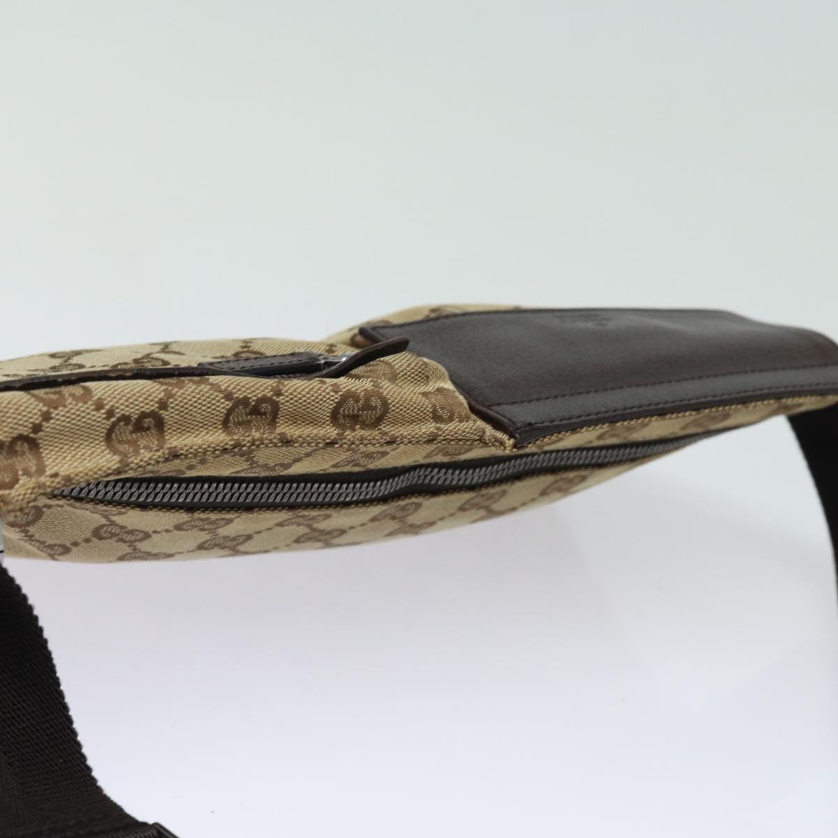GUCCI GG Canvas Waist bag Beige 28566 yk13396