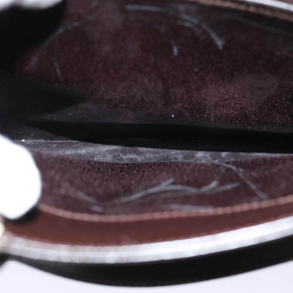 GUCCI Hand Bag Leather 2way Brown 000 2046 0562 yk13497
