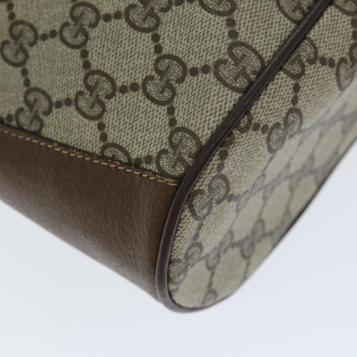 GUCCI GG Canvas Web Sherry Line Shoulder Bag Beige Red 41 02 034 yk13558