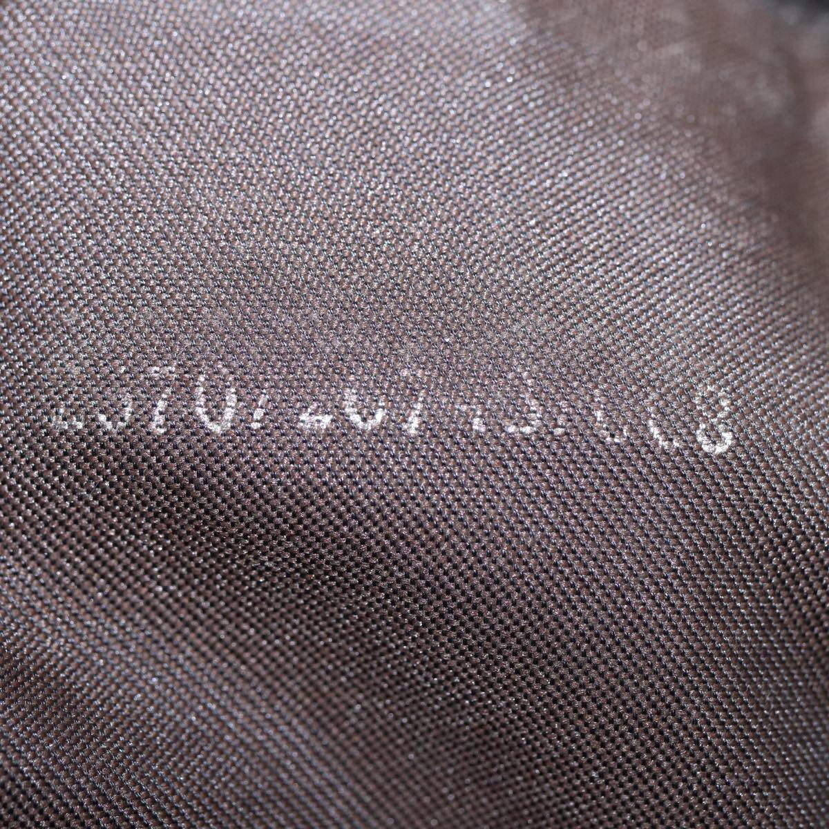 FENDI Pecan Canvas Tote Bag Khaki Black yk13559