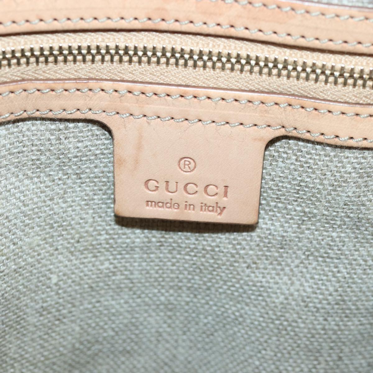GUCCI Bamboo Flora Hand Bag Canvas 2way Pink 169961 yk13691