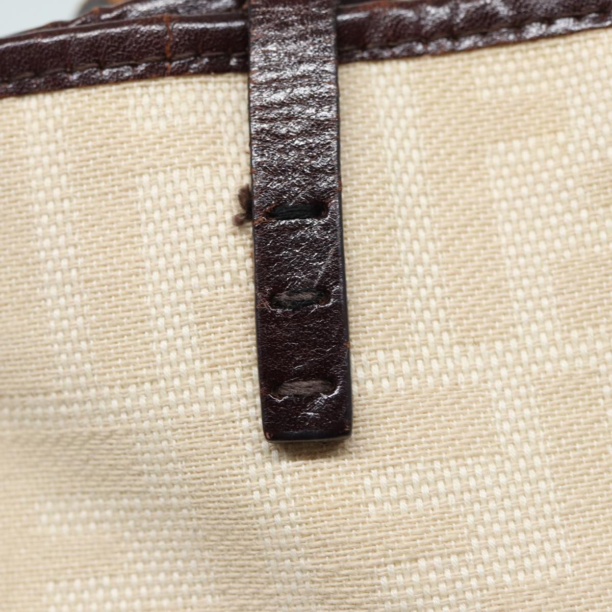 FENDI Zucca Canvas Tote Bag Beige yk13774