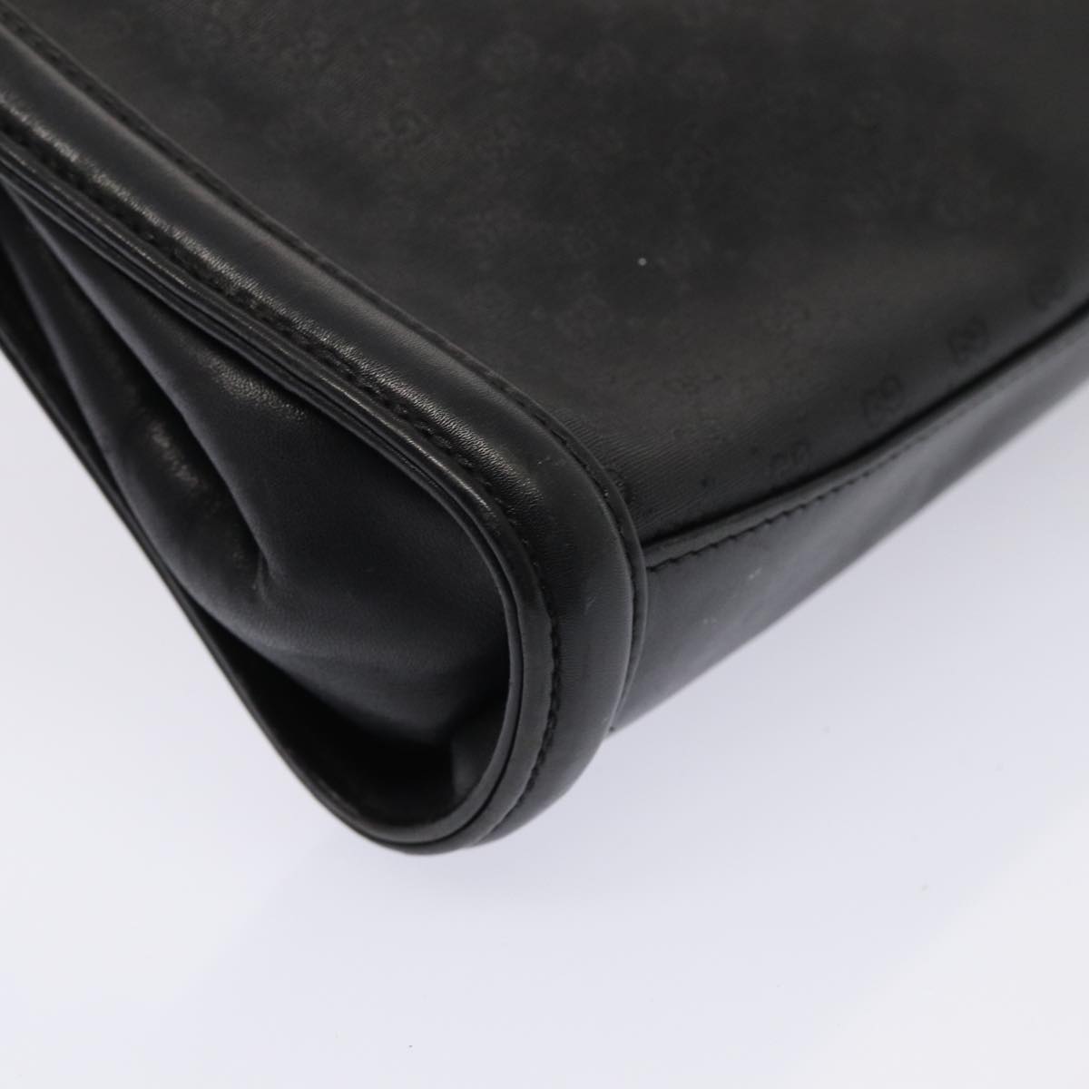 GUCCI Micro GG Canvas Clutch Bag Black 004 110 0364 yk13989