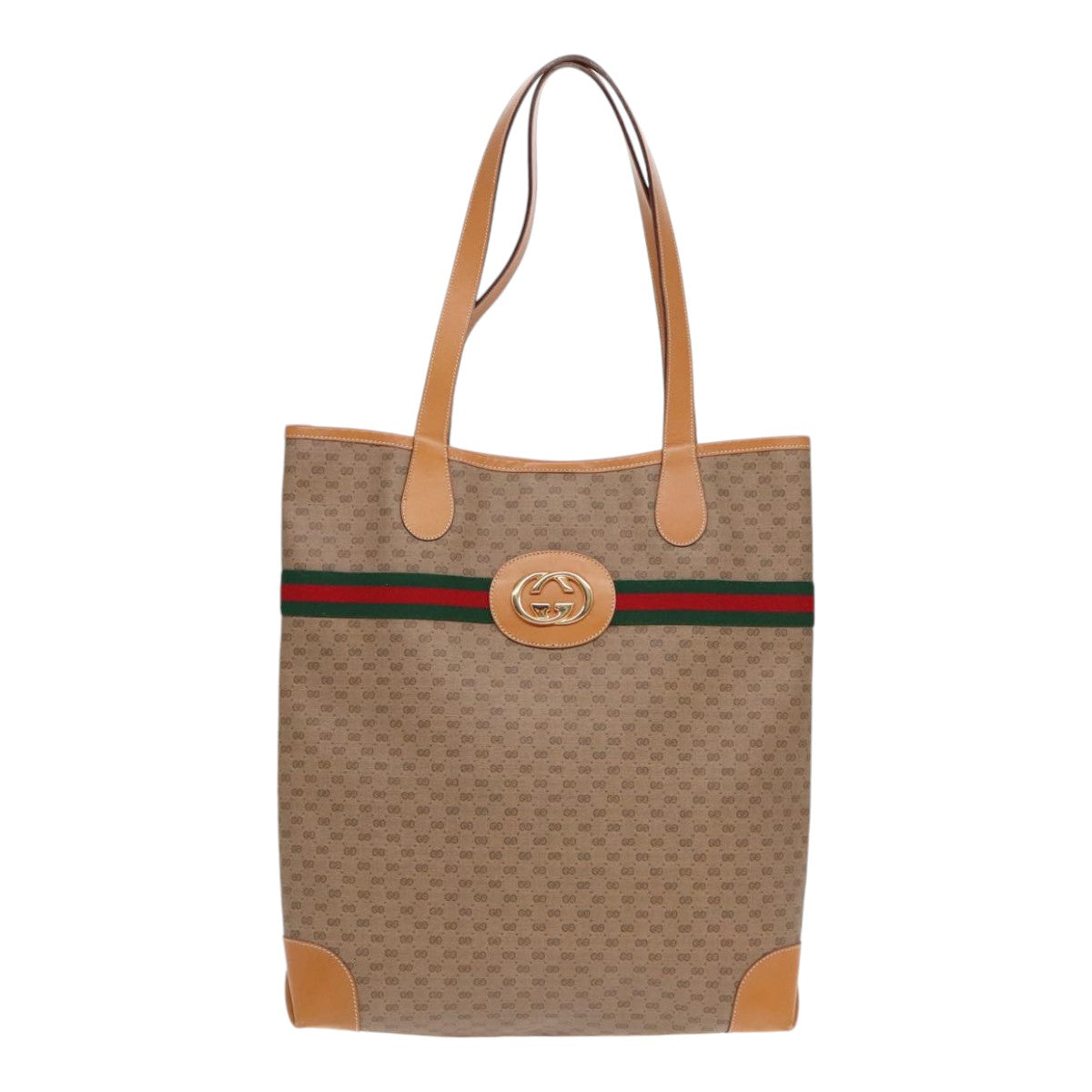 GUCCI Micro GG Supreme Web Sherry Line Bag PVC Beige 002 904 0131 yk15129
