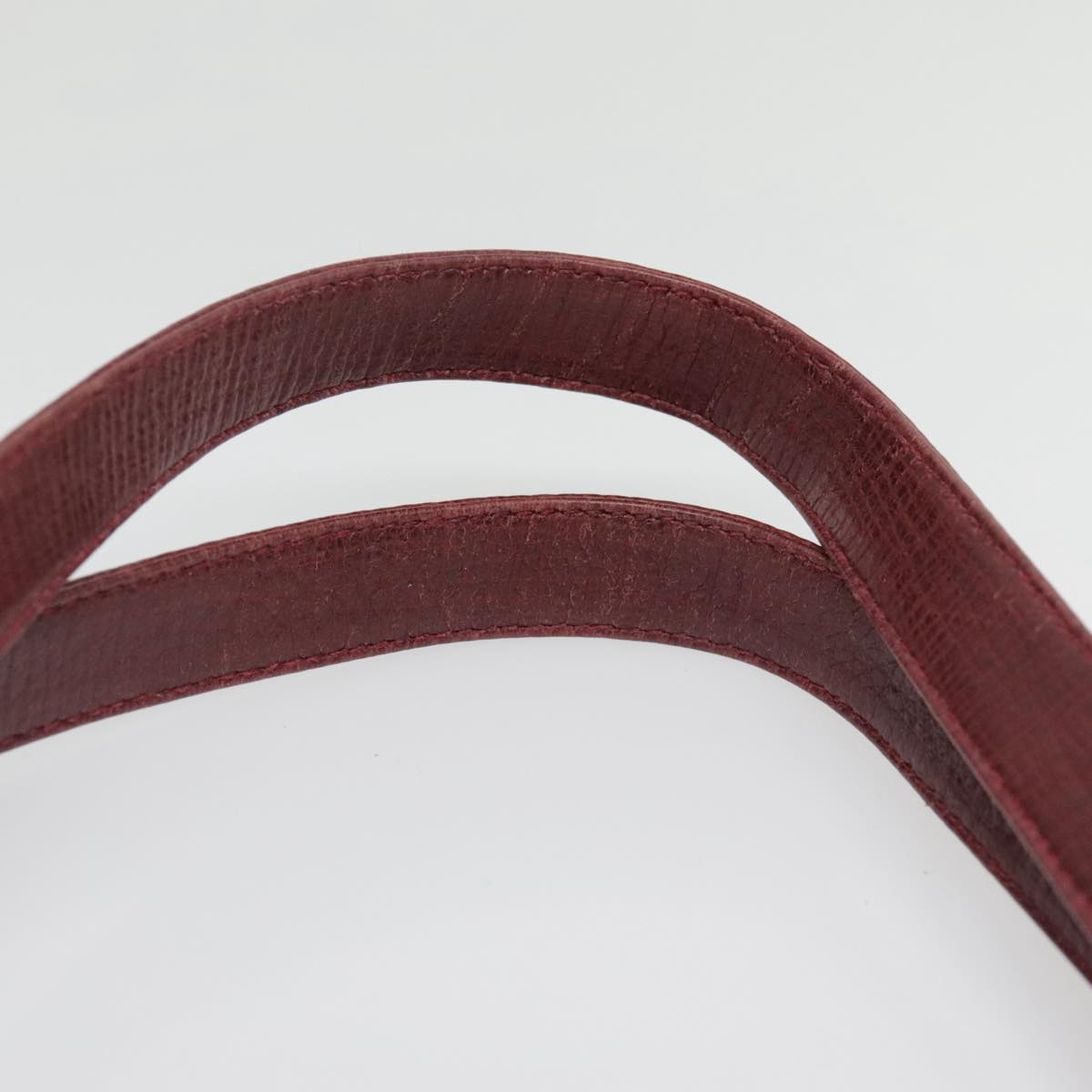 FENDI Shoulder Bag Leather Red yk15406