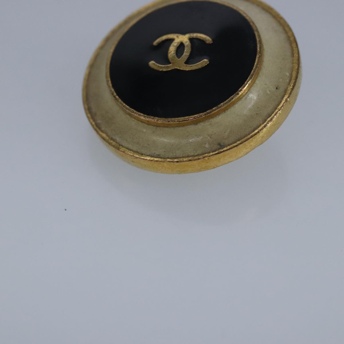 CHANEL COCO Mark Earring metal Gold CC yk15811