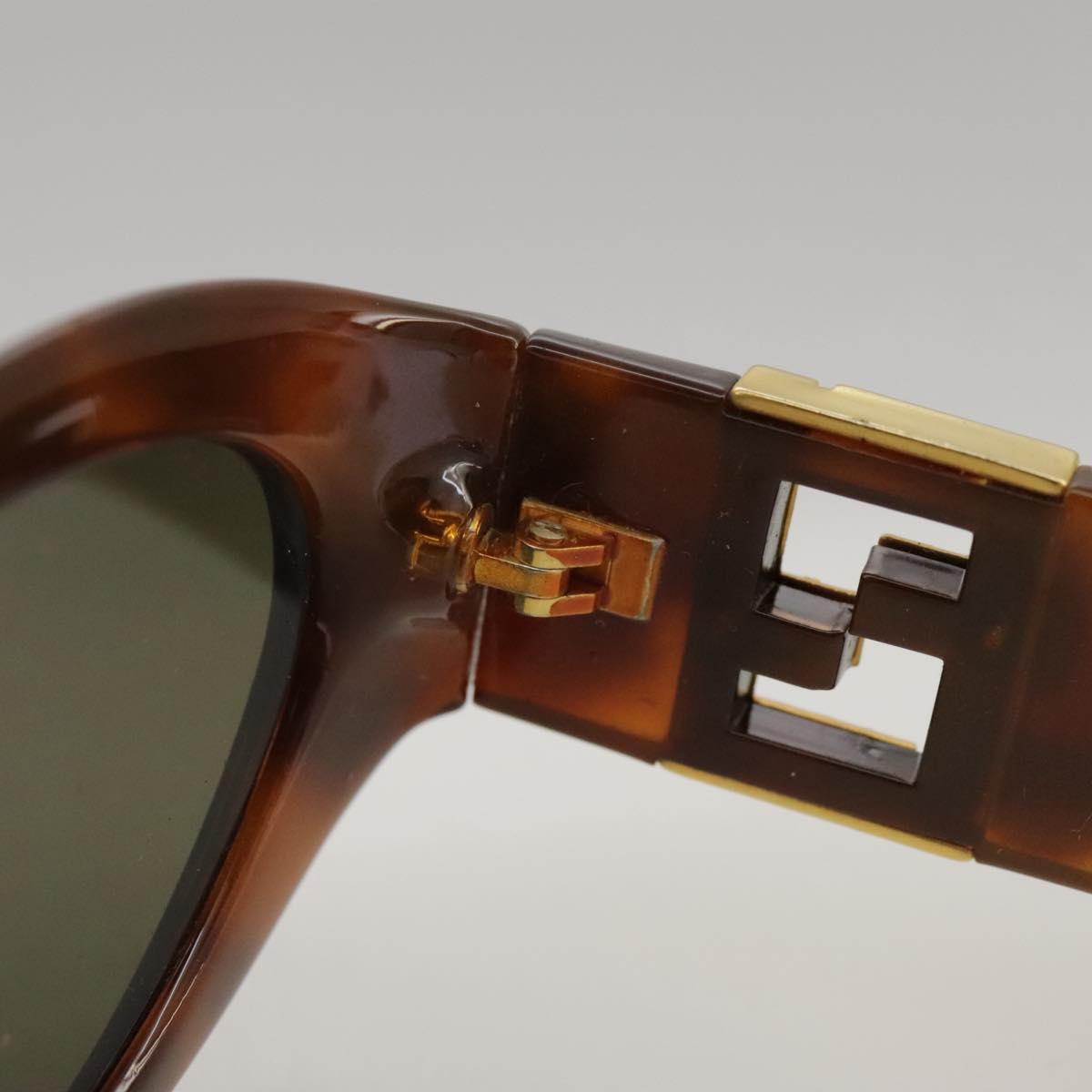 FENDI Sunglasses plastic Brown yk16009