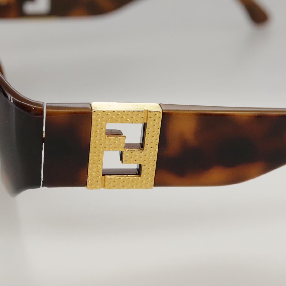 FENDI Sunglasses plastic Brown yk16009