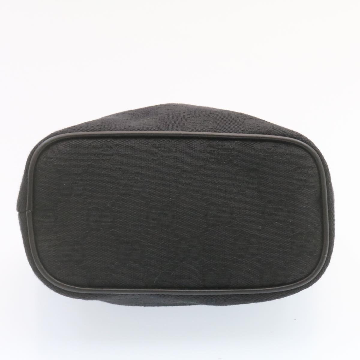 GUCCI GG Canvas Accessory Pouch Black yk2108