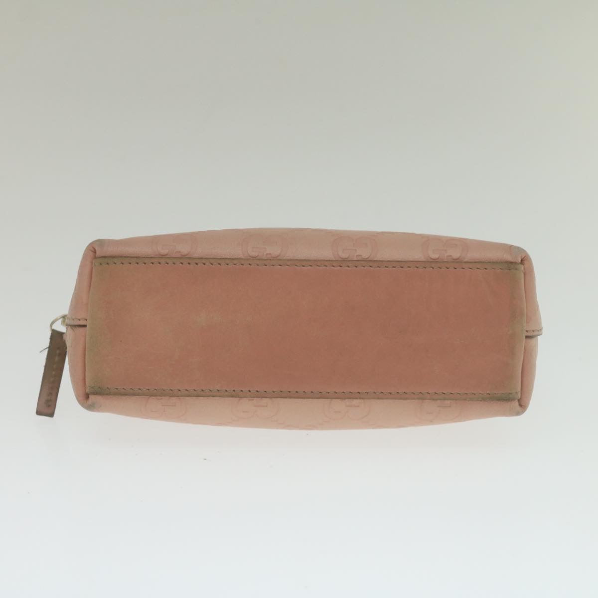 GUCCI GuccissimaLeather GG Canvas Cosmetic Pouch Pink yk4172