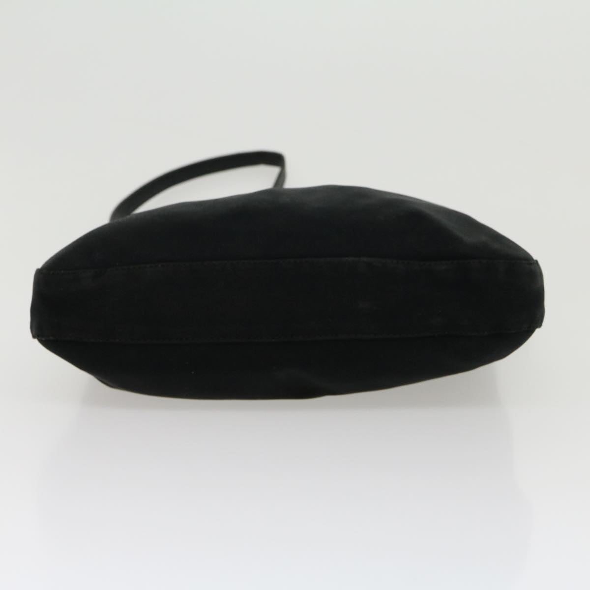 FENDI Mamma Baguette Shoulder Bag Nylon Black yk4679