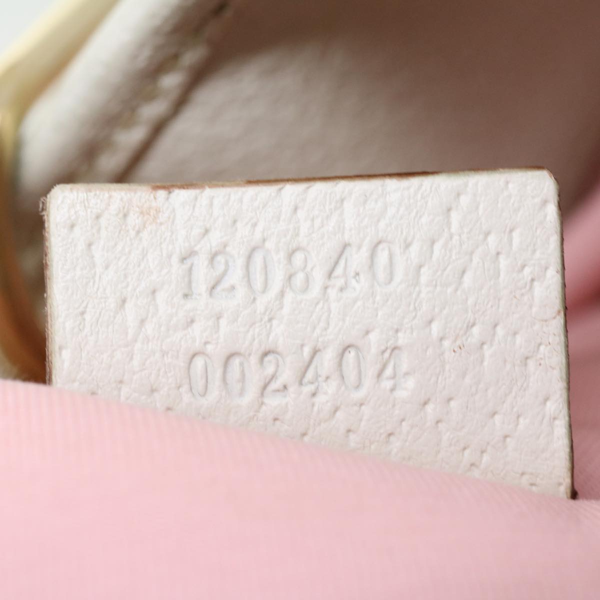 GUCCI GG Canvas Tote Bag Pink 120840002404 yk4895