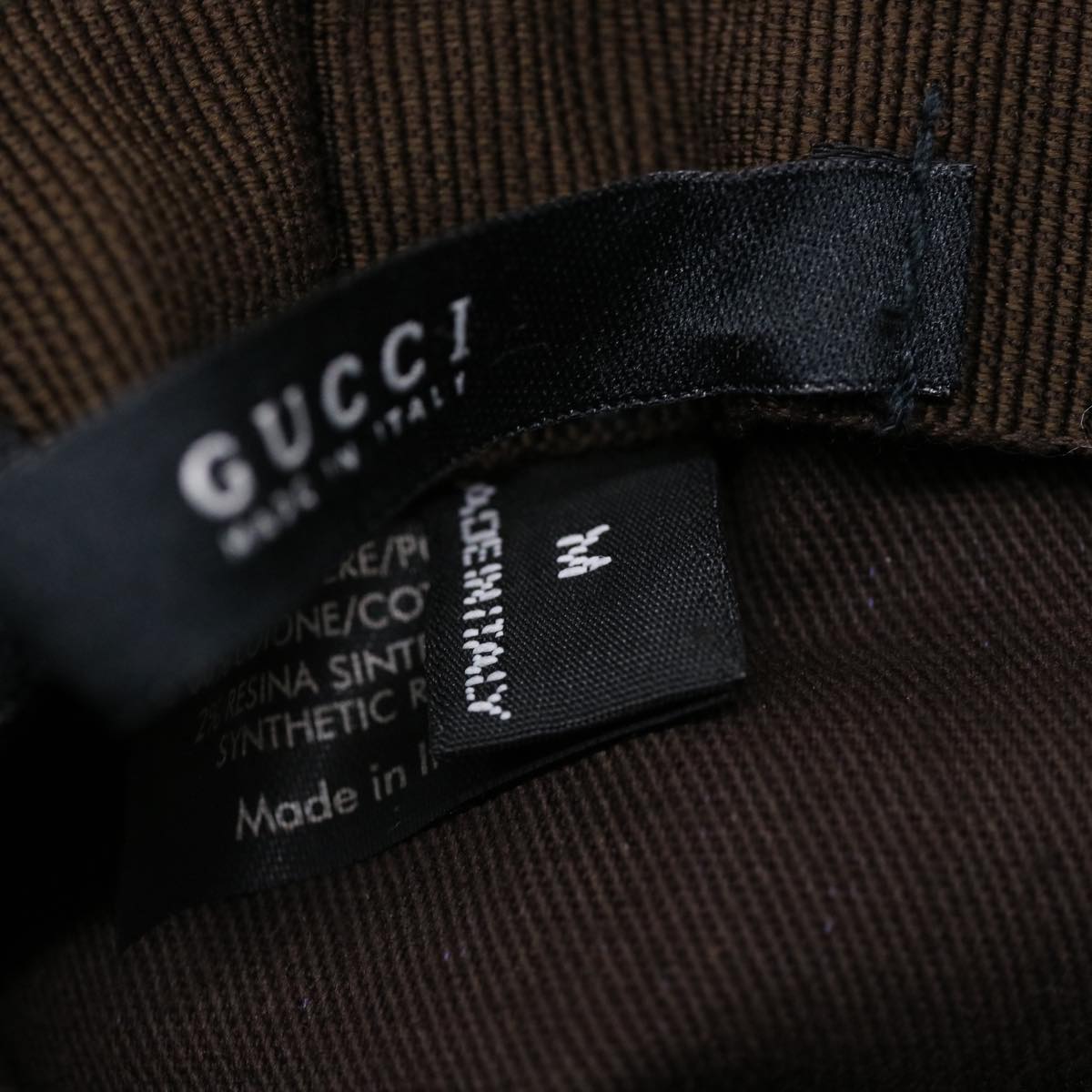 GUCCI Web Sherry Line GG Canvas Hat Beige Green Red yk4943