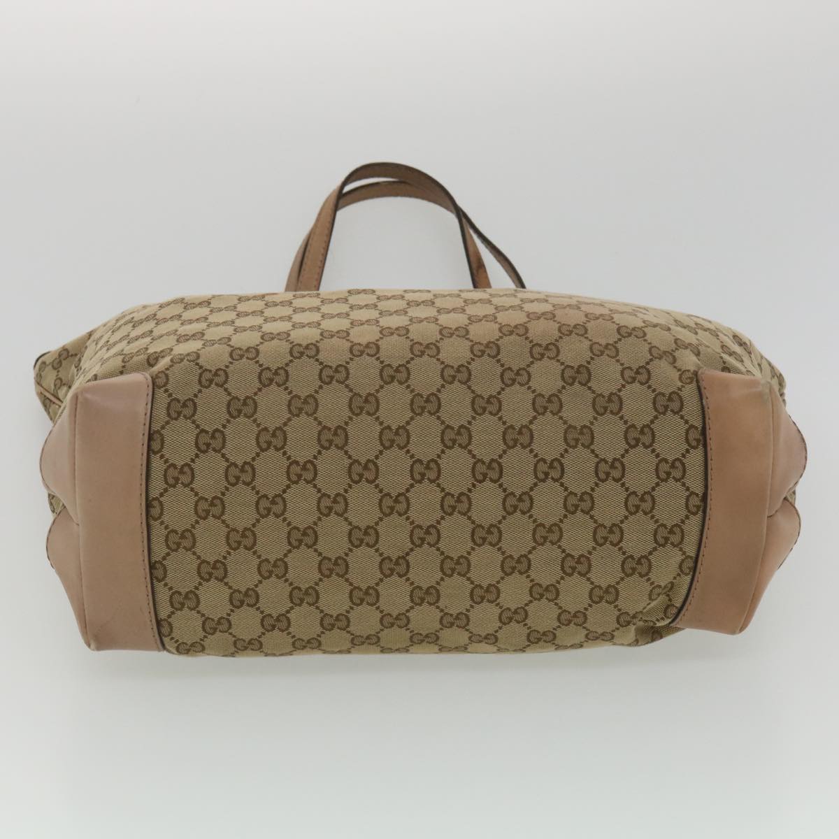 GUCCI GG Canvas Tote Bag Beige 305585 yk6207B