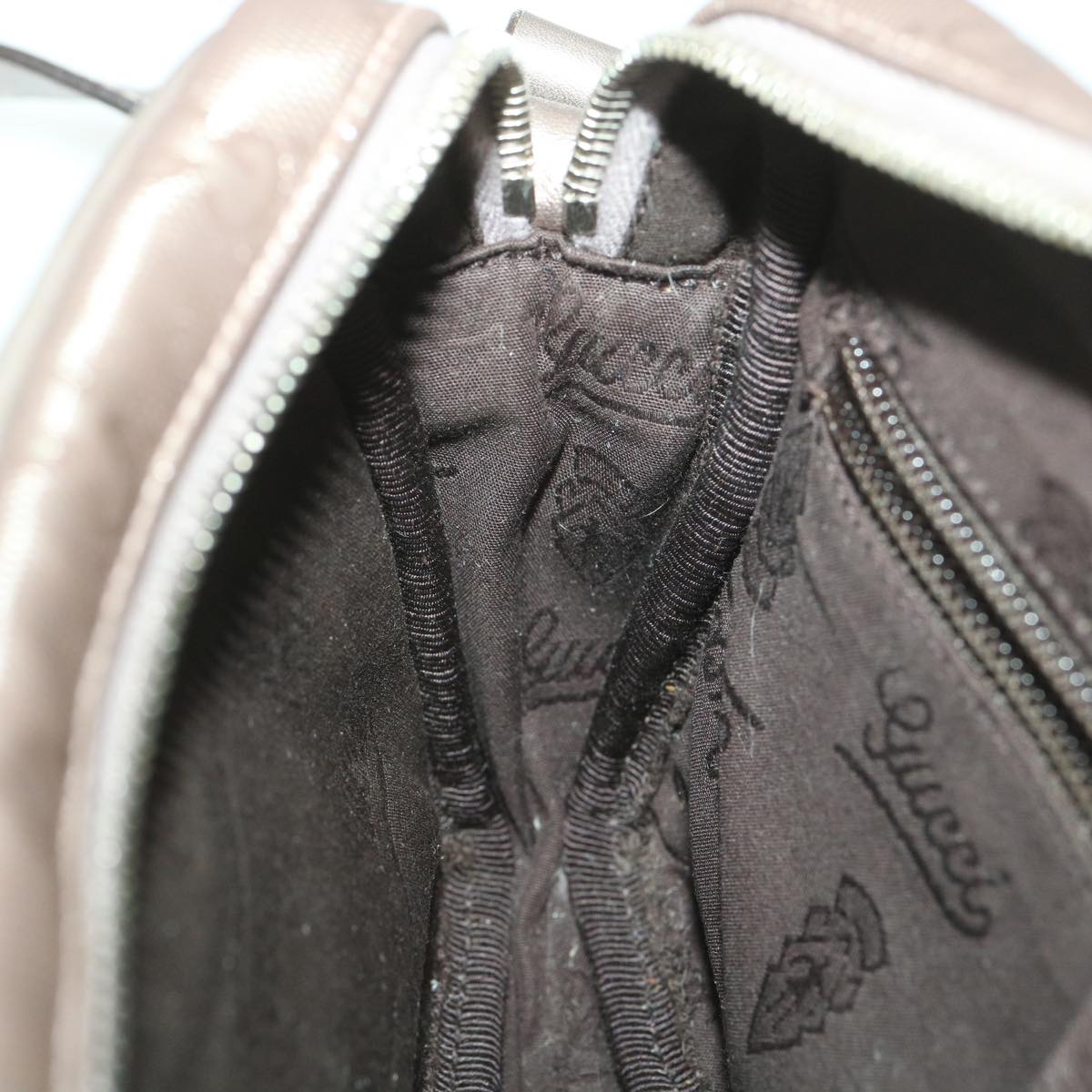 GUCCI GG Canvas Shoulder Bag Brown 201447 yk6269