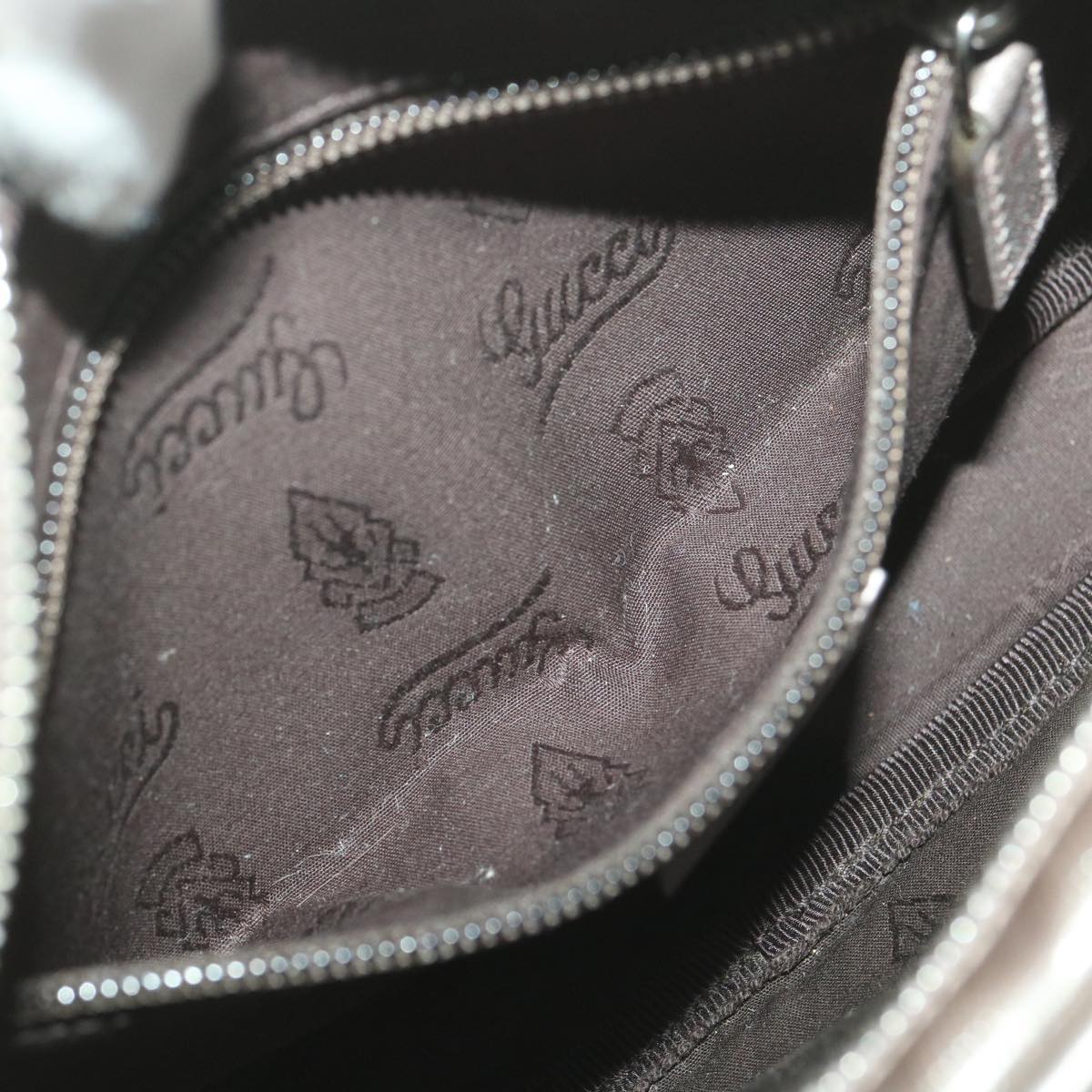 GUCCI GG Canvas Shoulder Bag Brown 201447 yk6269