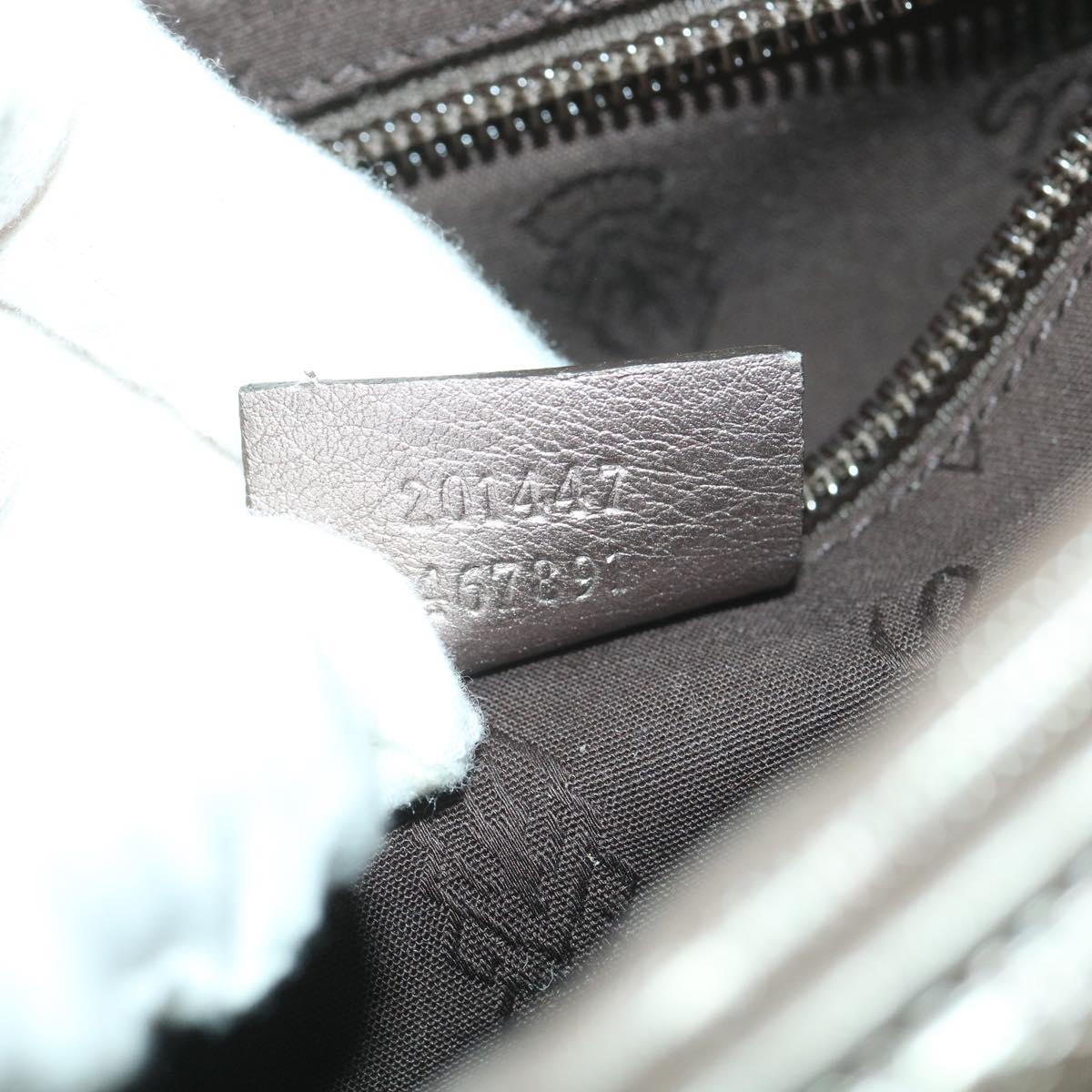 GUCCI GG Canvas Shoulder Bag Brown 201447 yk6269