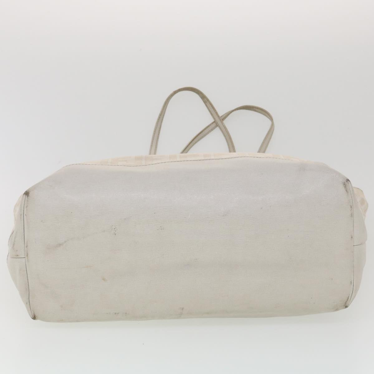 FENDI Zucca Canvas Tote Bag White 8BH185-HKN-128-2550 yk6324