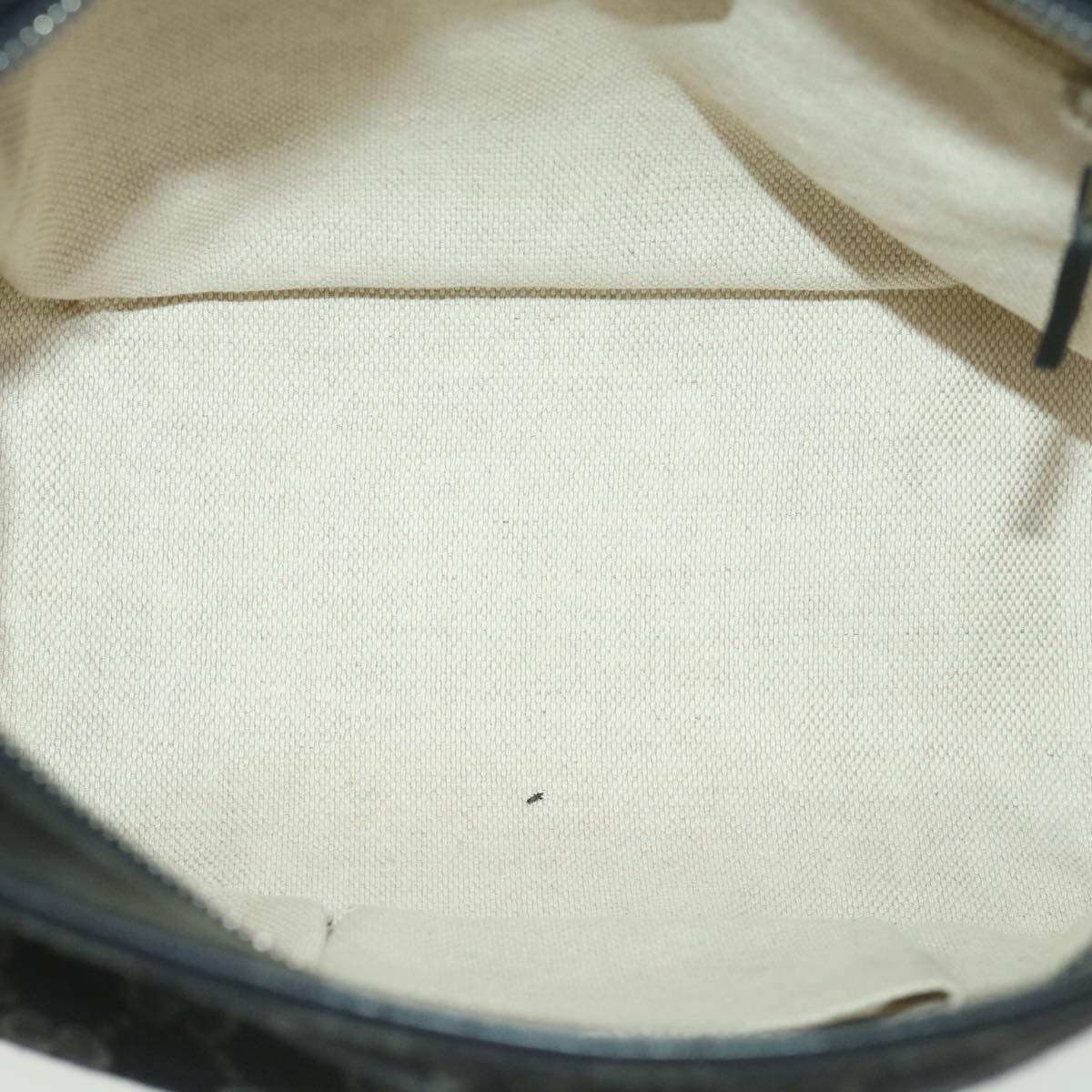 GUCCI GG Canvas Shoulder Bag Black 337598 yk6342