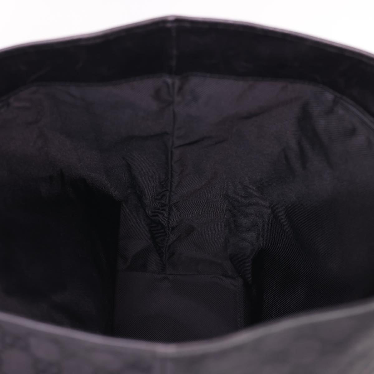 GUCCI GG Canvas Tote Bag Black 31242 yk6422