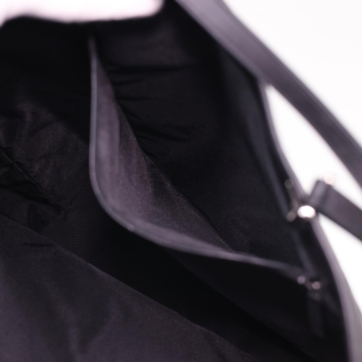GUCCI GG Canvas Tote Bag Black 31242 yk6422