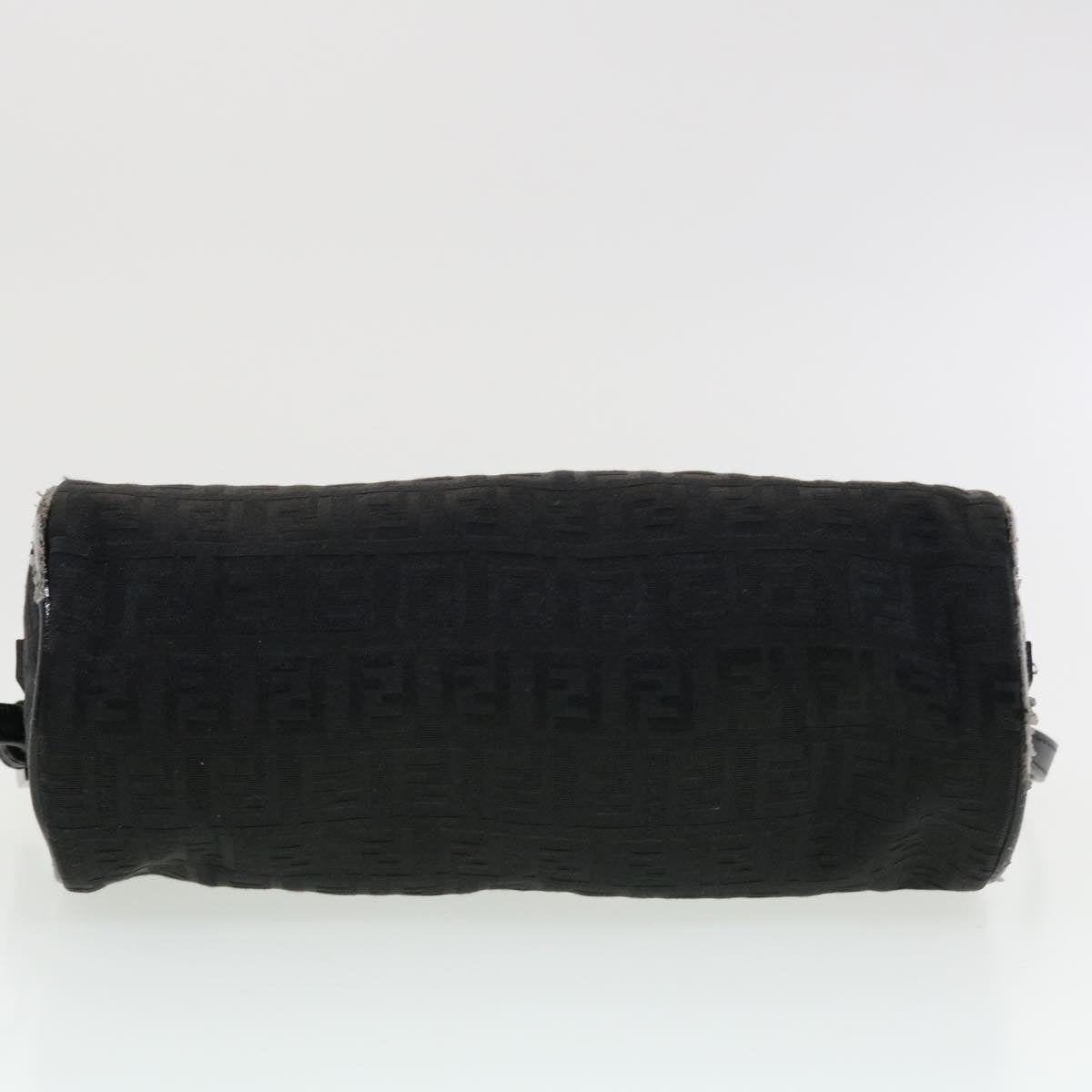FENDI Zucchino Canvas Accessory Pouch Black 2370-7N0016028 yk6647B