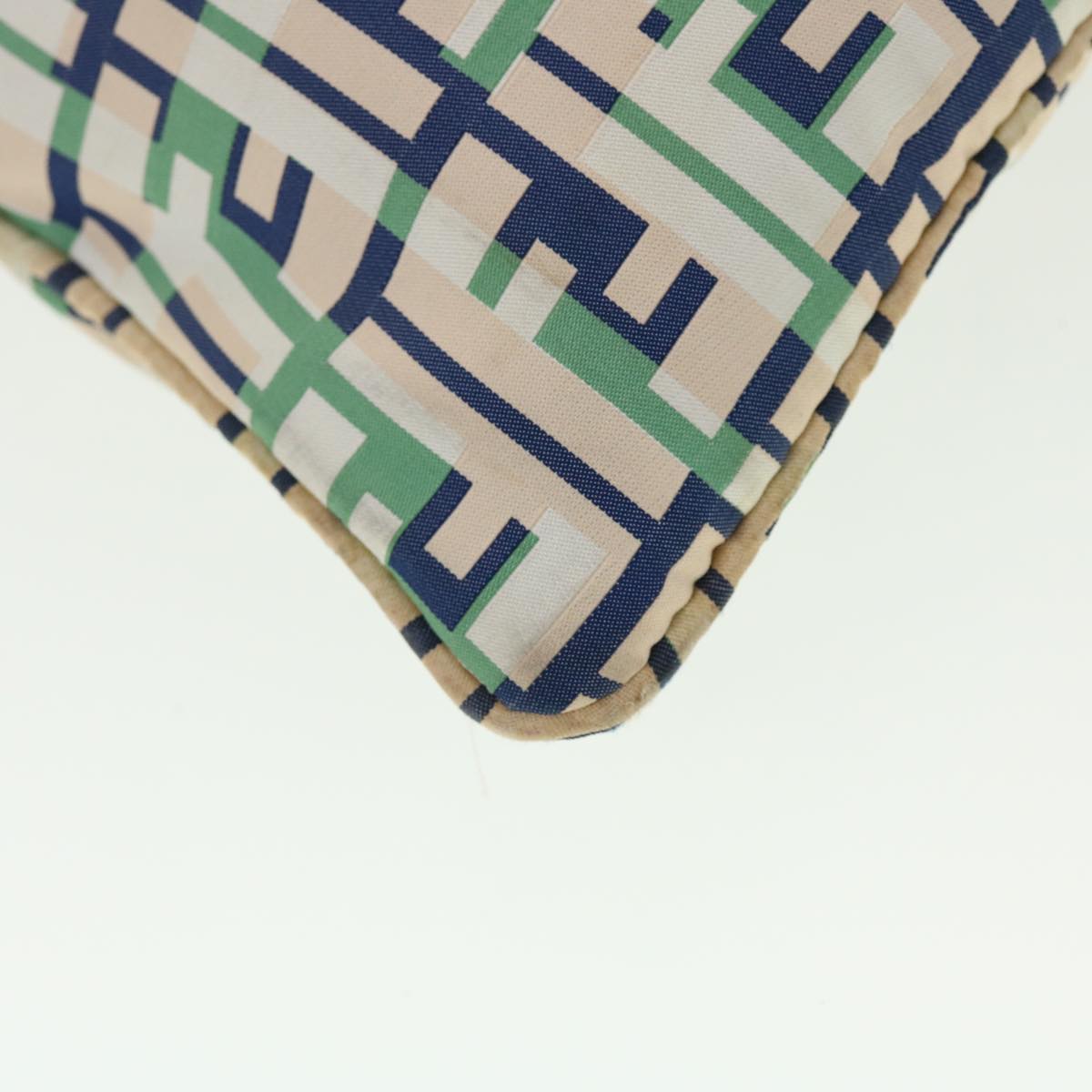 FENDI Zucca Canvas Tote Bag Green yk6886B