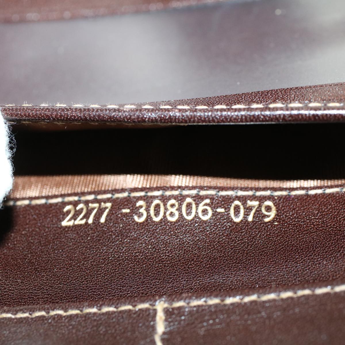 FENDI Zucca Canvas Long Wallet Black Brown 2277-30806-079 yk6910B