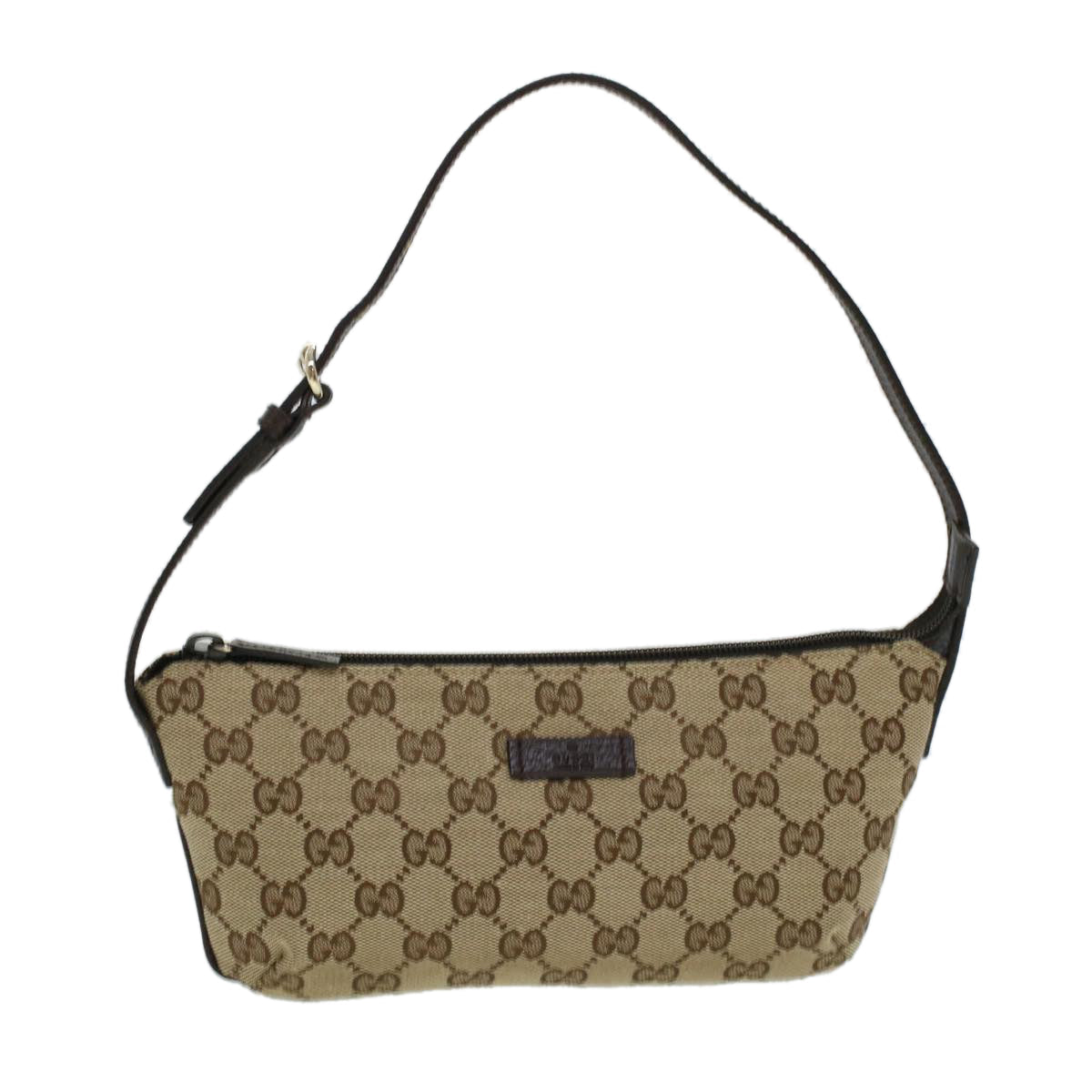 GUCCI GG Canvas Shoulder Bag Beige 190393 yk7036B