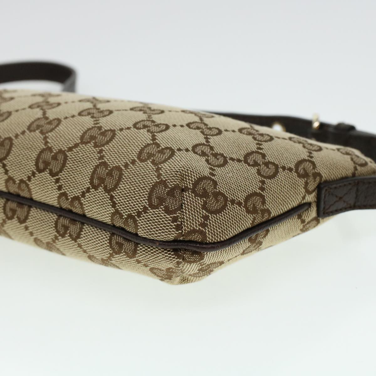 GUCCI GG Canvas Shoulder Bag Beige 190393 yk7036B