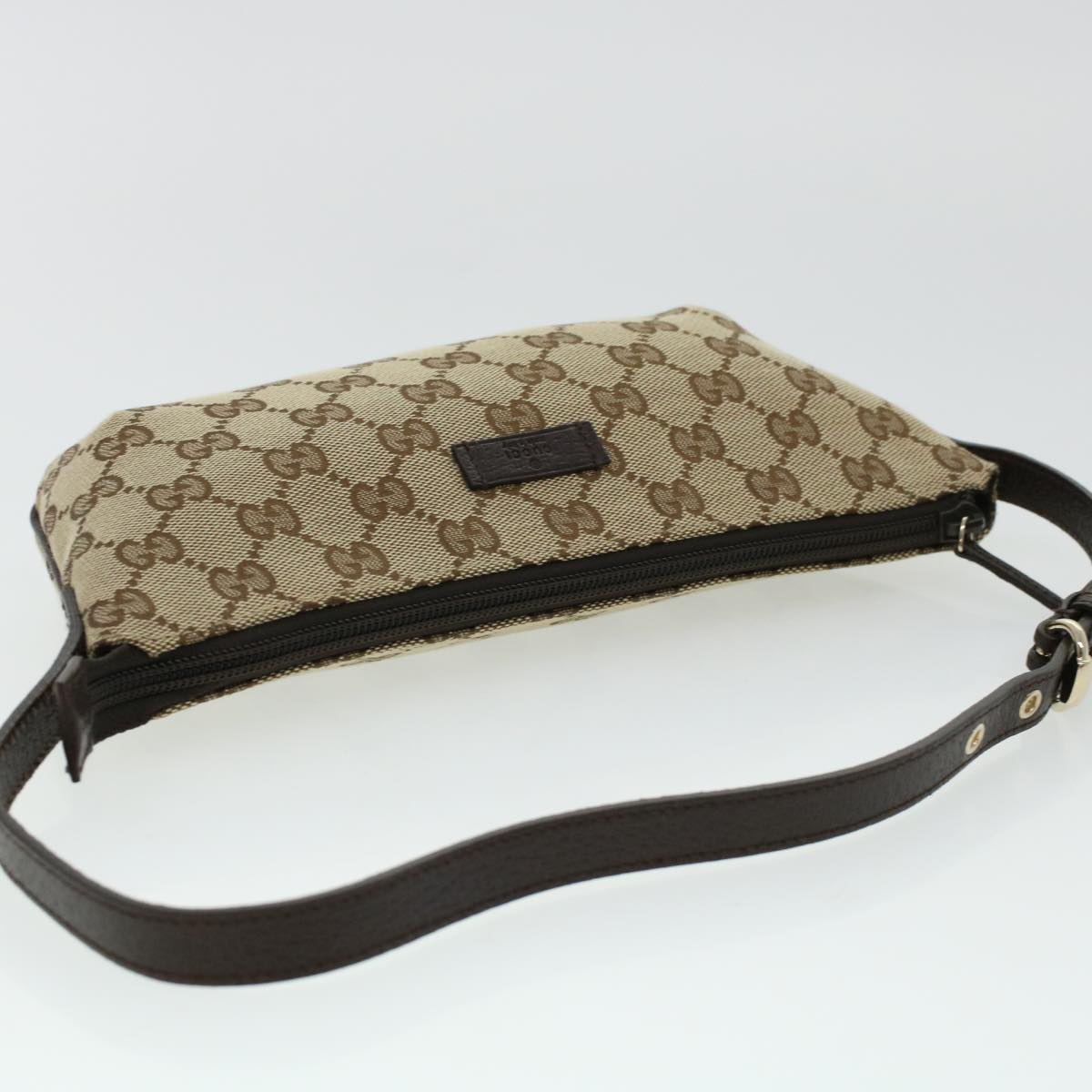 GUCCI GG Canvas Shoulder Bag Beige 190393 yk7036B