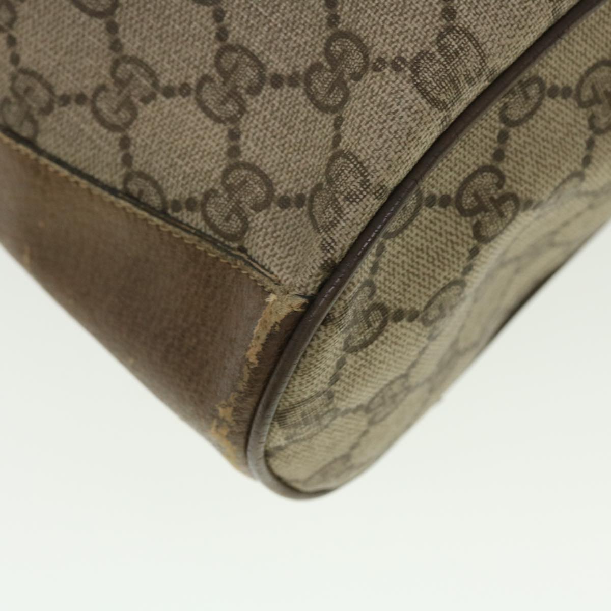 GUCCI GG Canvas Web Sherry Line Shoulder Bag Beige Red 41.02.033 yk7043B