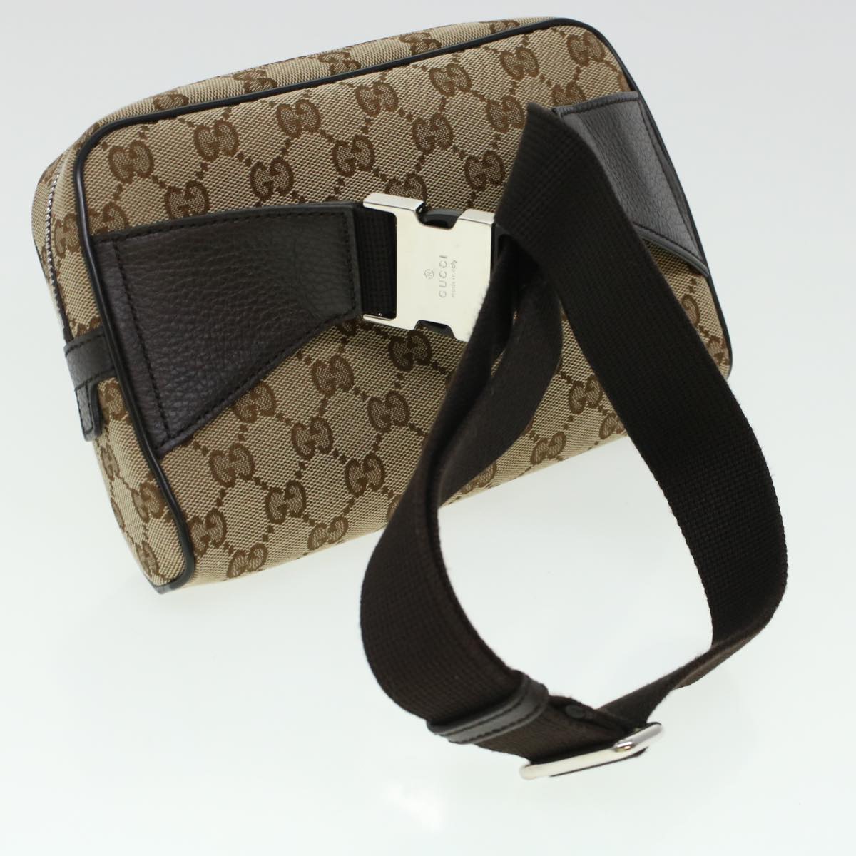 GUCCI GG Canvas Body Bag Outlet Beige 449174 yk7227