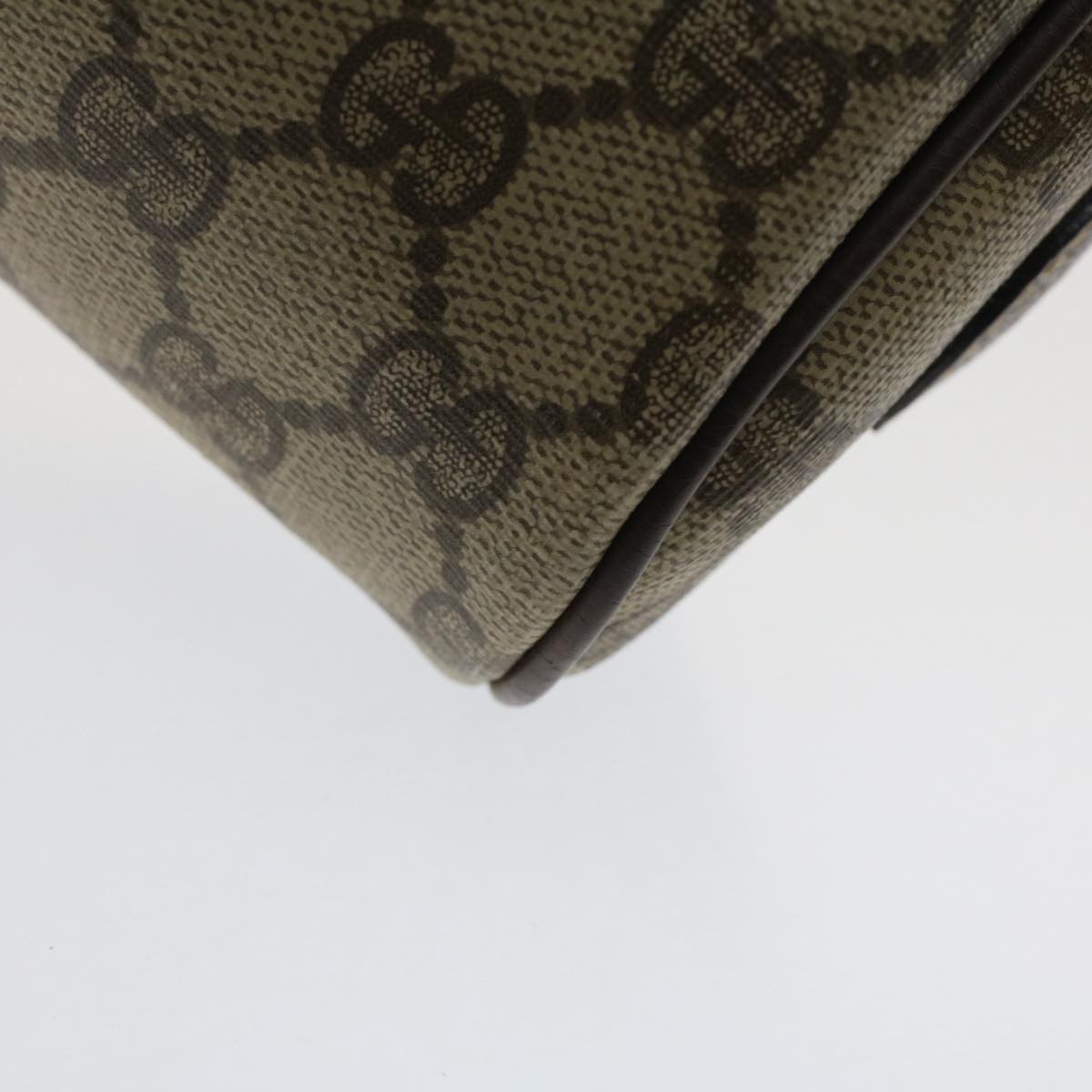 GUCCI GG Canvas Web Sherry Line Shoulder Bag Beige Red Green yk8226