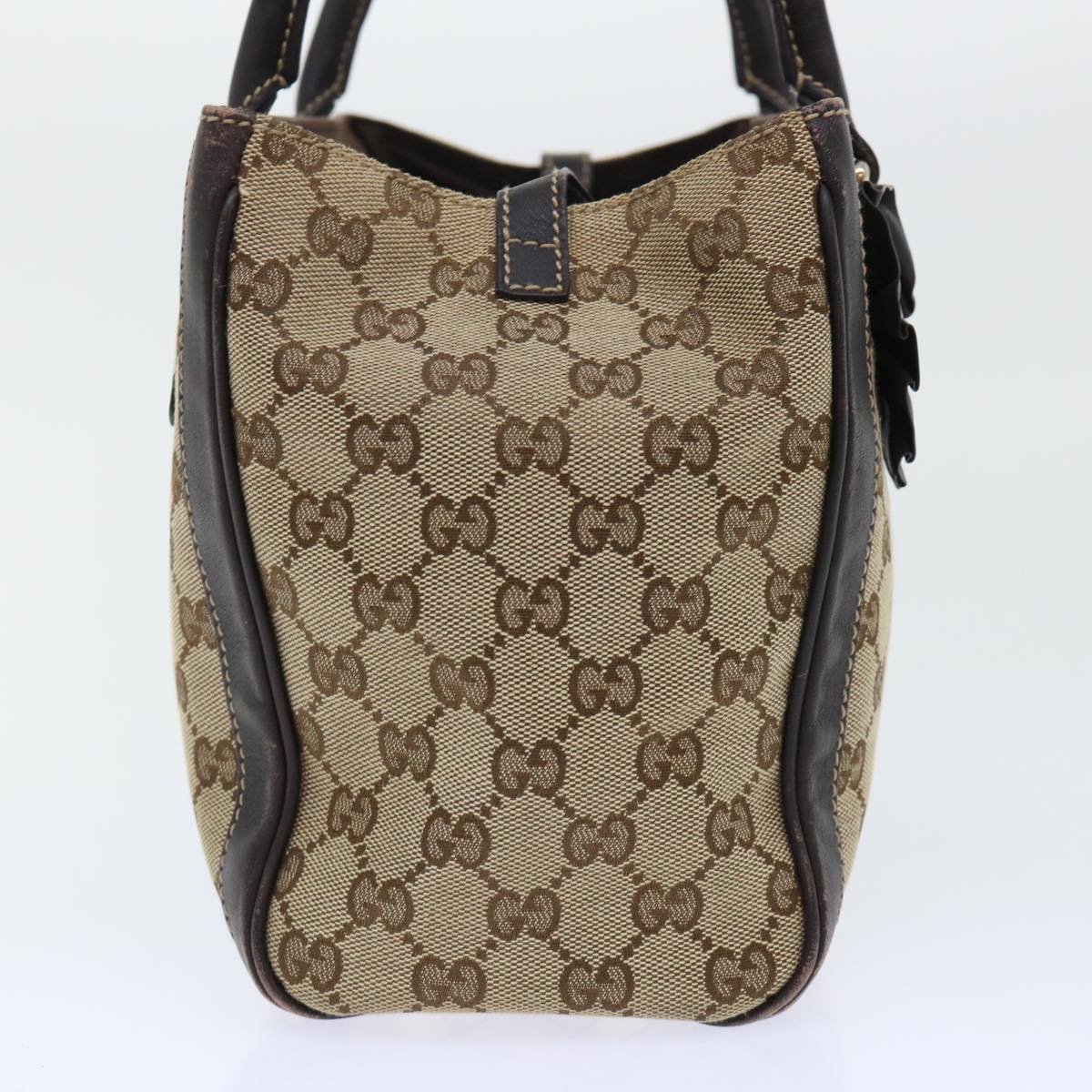 GUCCI GG Canvas Shoulder Bag Beige 190247 yk8323